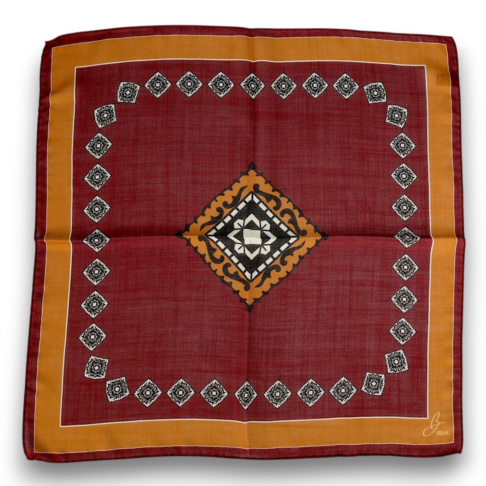 Bandana mit quadratischem Motiv-Blick-Conrad Hasselbach Shoes & Garment
