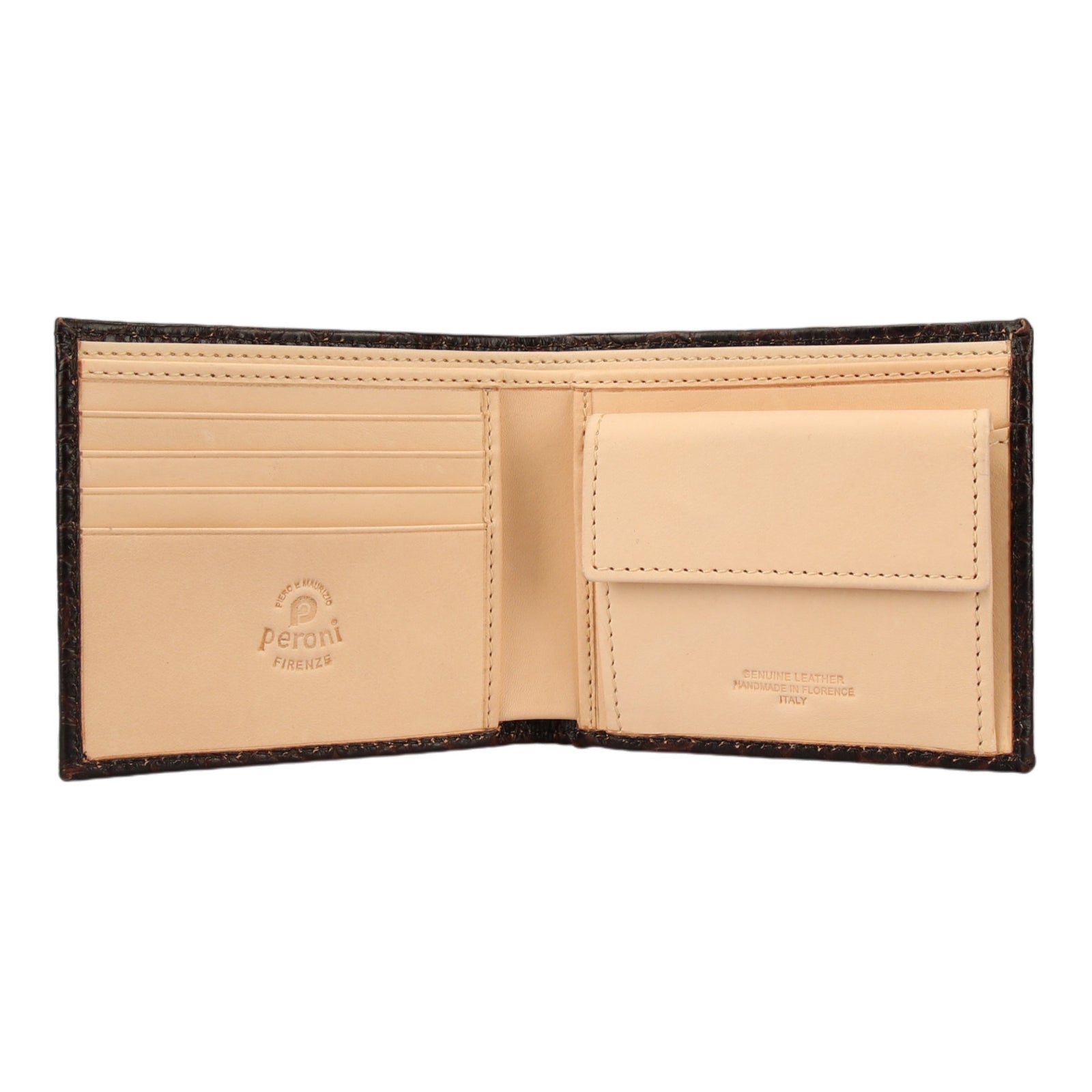 Bi-Fold Wallet mit Kroko-Print-Peroni-Conrad Hasselbach Shoes & Garment