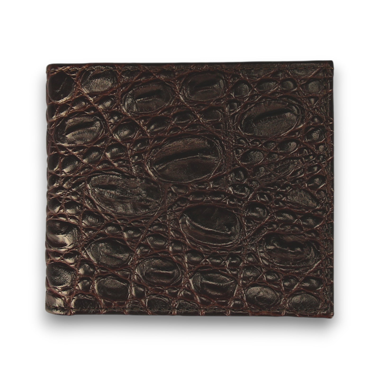 Bi-Fold Wallet mit Kroko-Print-Peroni-Conrad Hasselbach Shoes & Garment