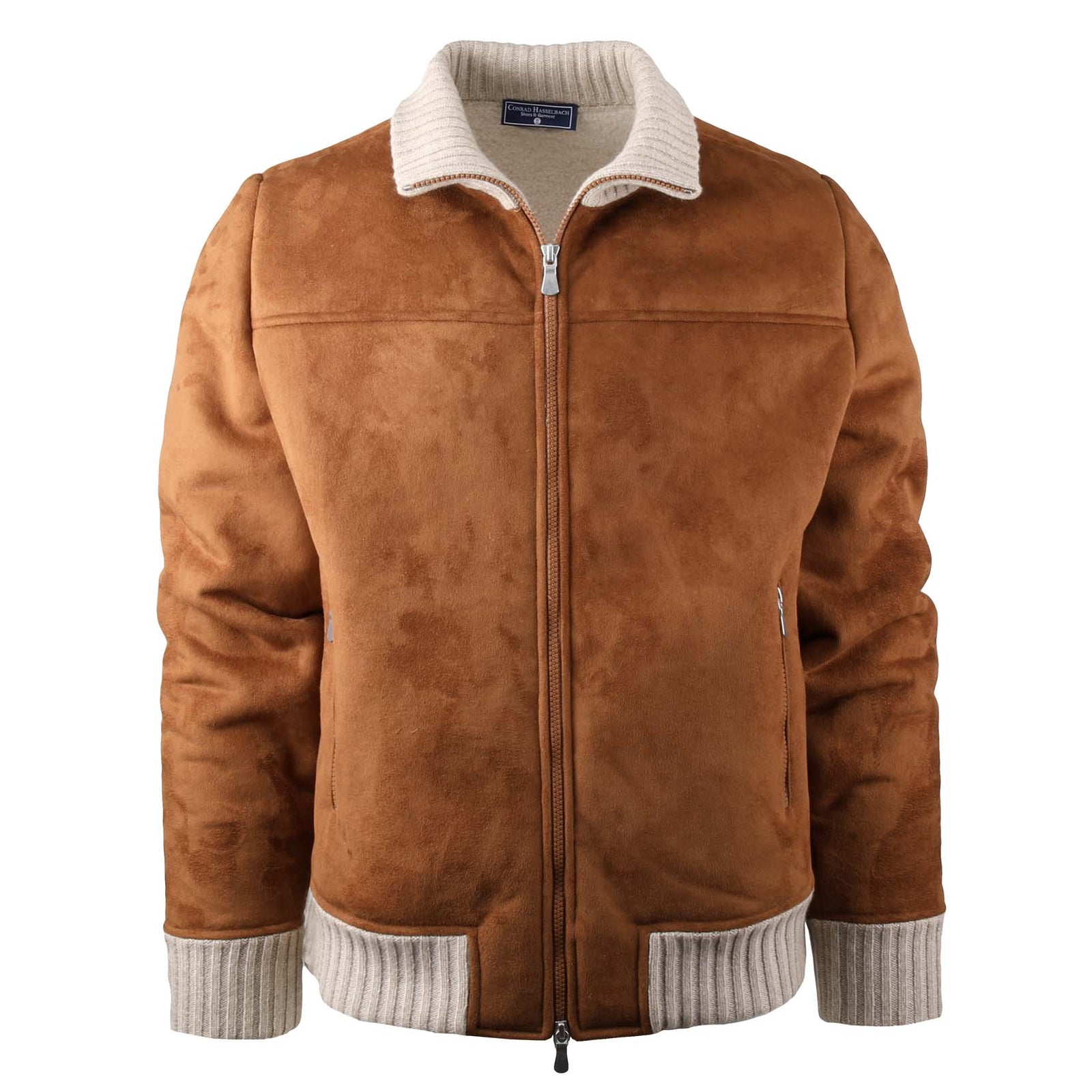 Bomberjacke mit Strickbündchen-C.H.-Conrad Hasselbach Shoes & Garment