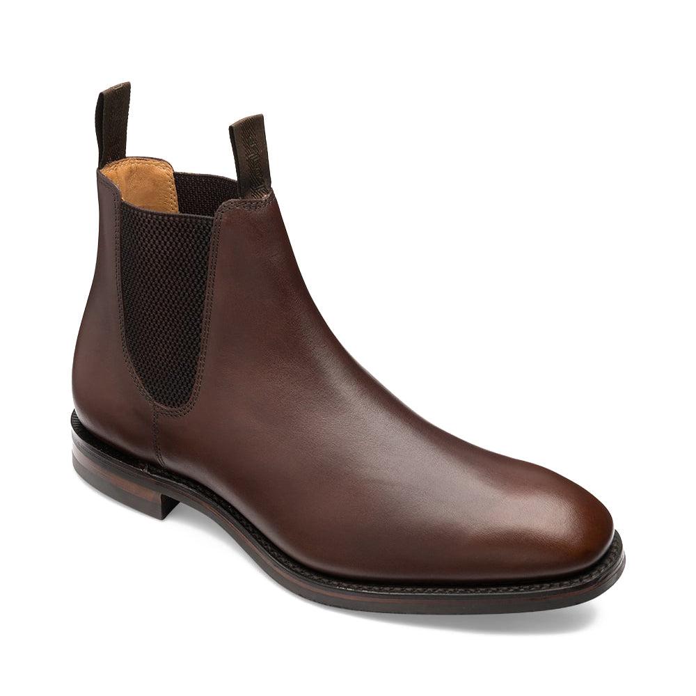 Chatsworth Waxy Chelsea Boot - Rubber Sole-Loake-Conrad Hasselbach Shoes & Garment