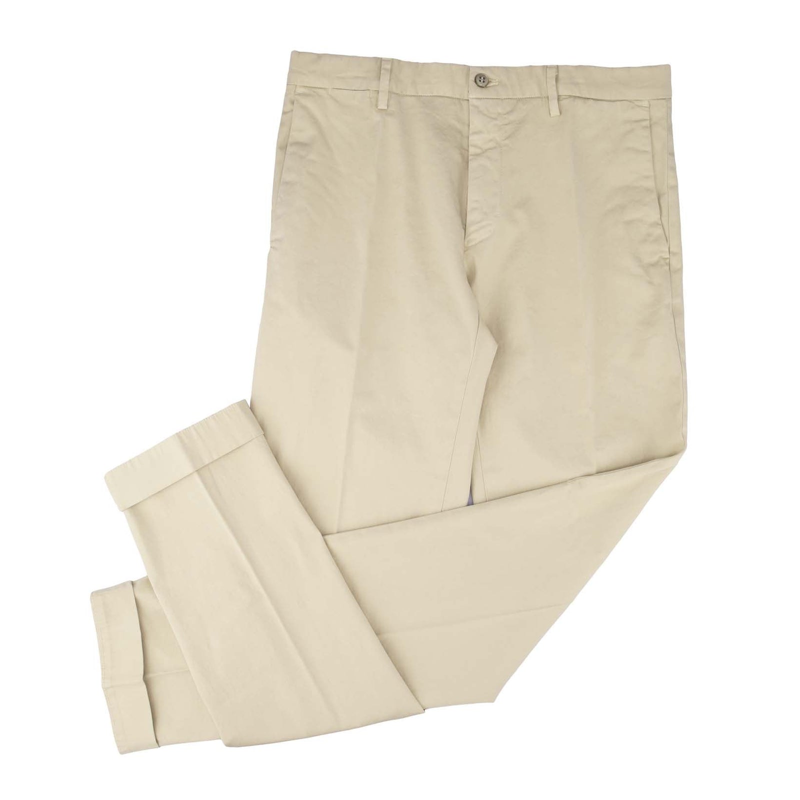 Chino-Hose für Herren aus Stretch-Satin regulär New York-Mason's-Conrad Hasselbach Shoes & Garment