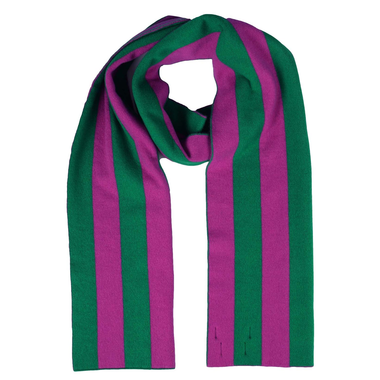 College Stripe Cashmere Scarf-Conrad Hasselbach-Conrad Hasselbach Shoes & Garment