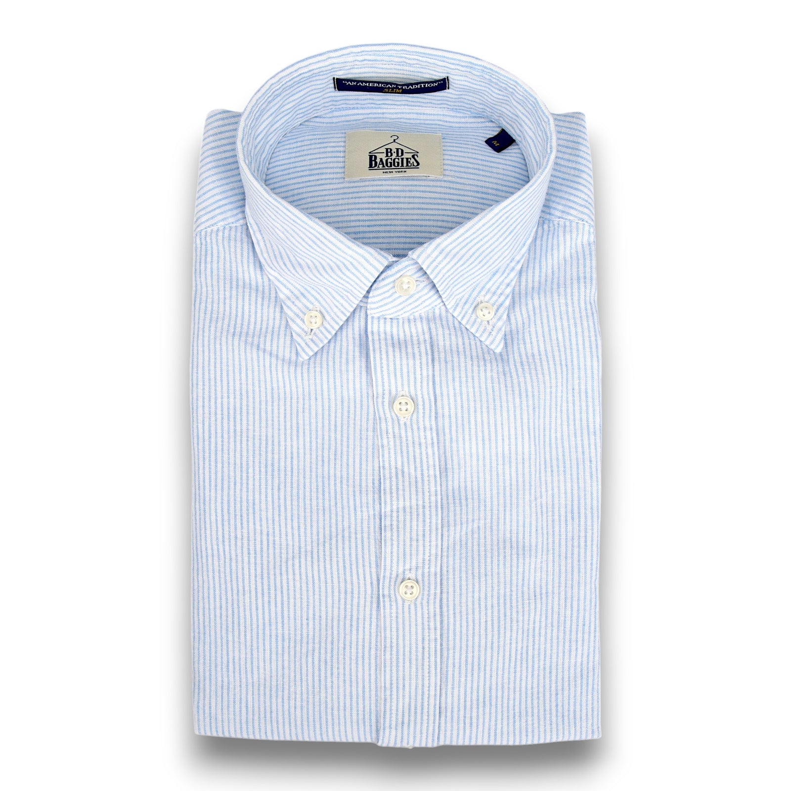 Dexter Hemd Gestreift aus Leinenmischung-B.D. Baggies-Conrad Hasselbach Shoes & Garment