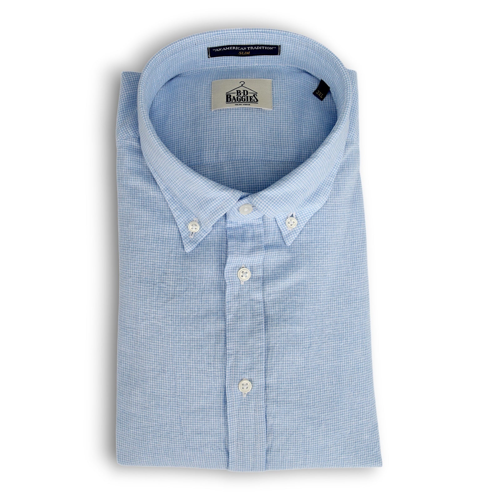 Dexter Hemd Kariert aus Leinenmischung-B.D. Baggies-Conrad Hasselbach Shoes & Garment