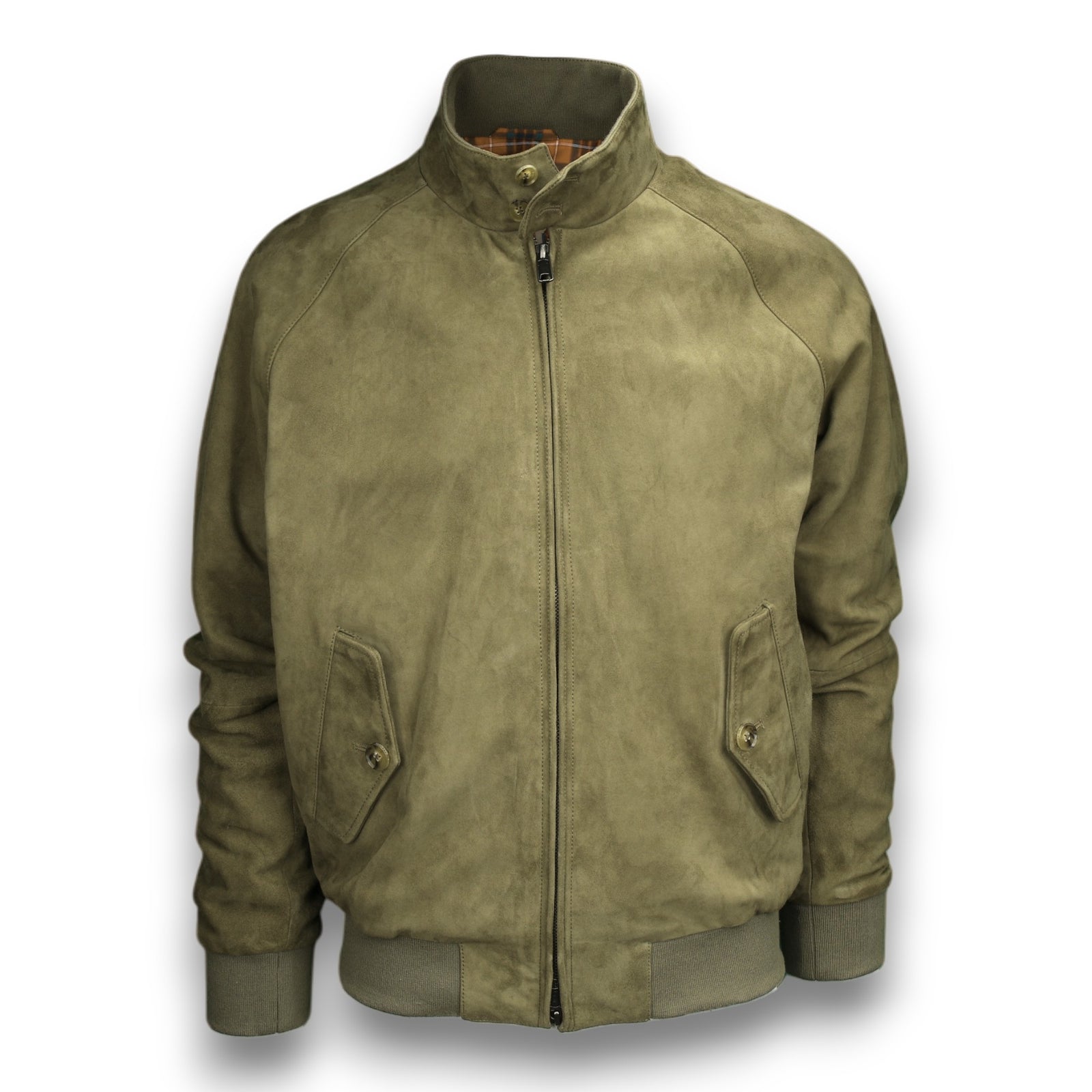 G9 Classic Harrington Jacket Suede-Baracuta-Conrad Hasselbach Shoes & Garment