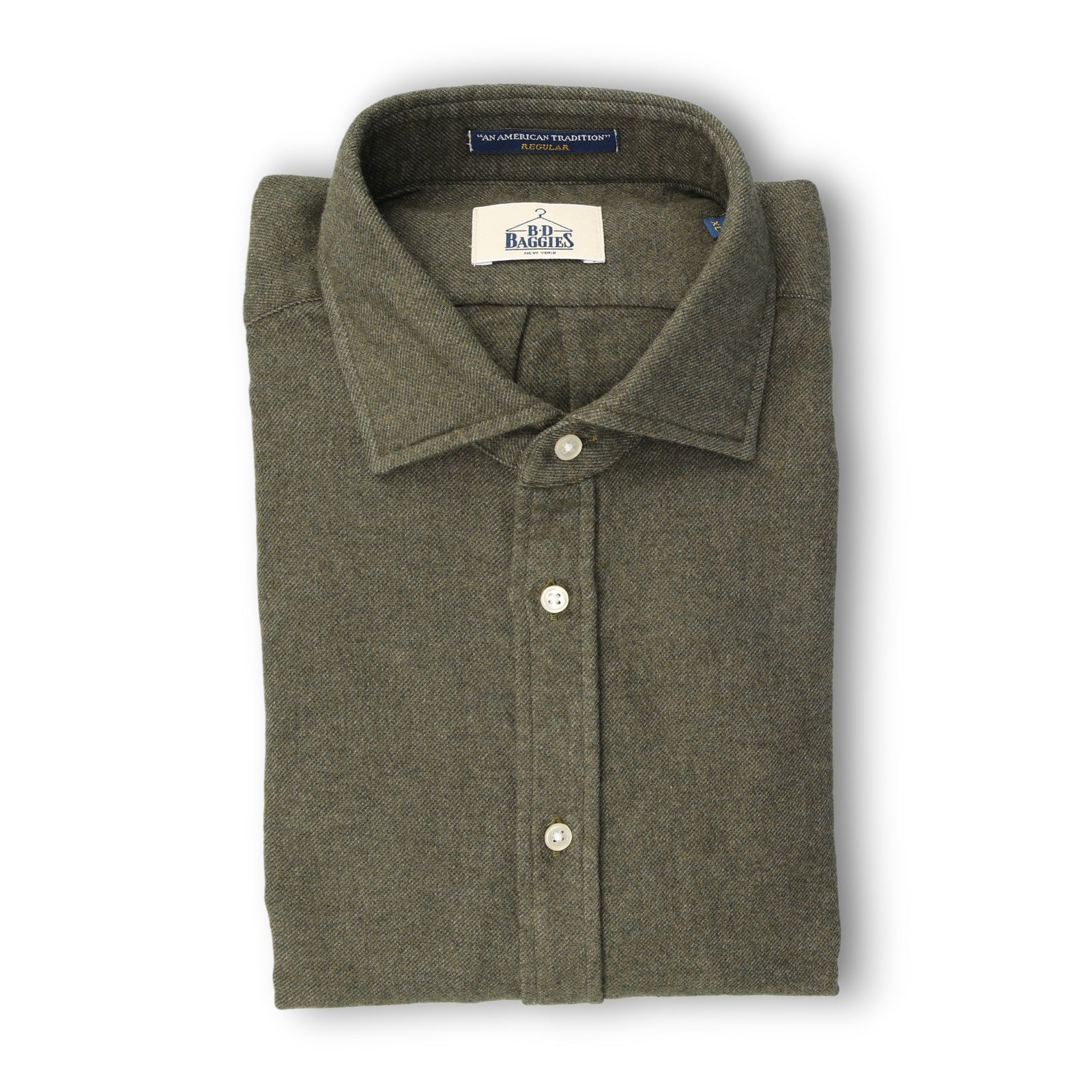 Hemd aus Baumwoll-Flannel-B.D. Baggies-Conrad Hasselbach Shoes & Garment