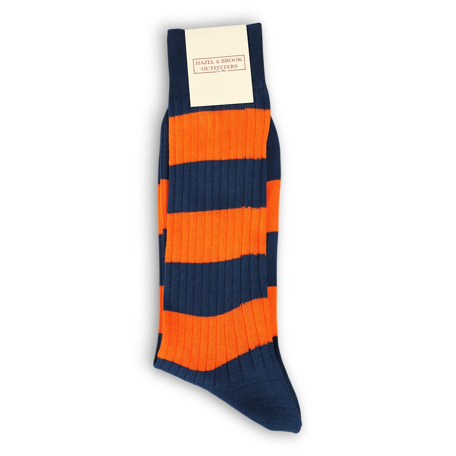 Hosiery Socks Striped-Hazel & Brook-Conrad Hasselbach Shoes & Garment
