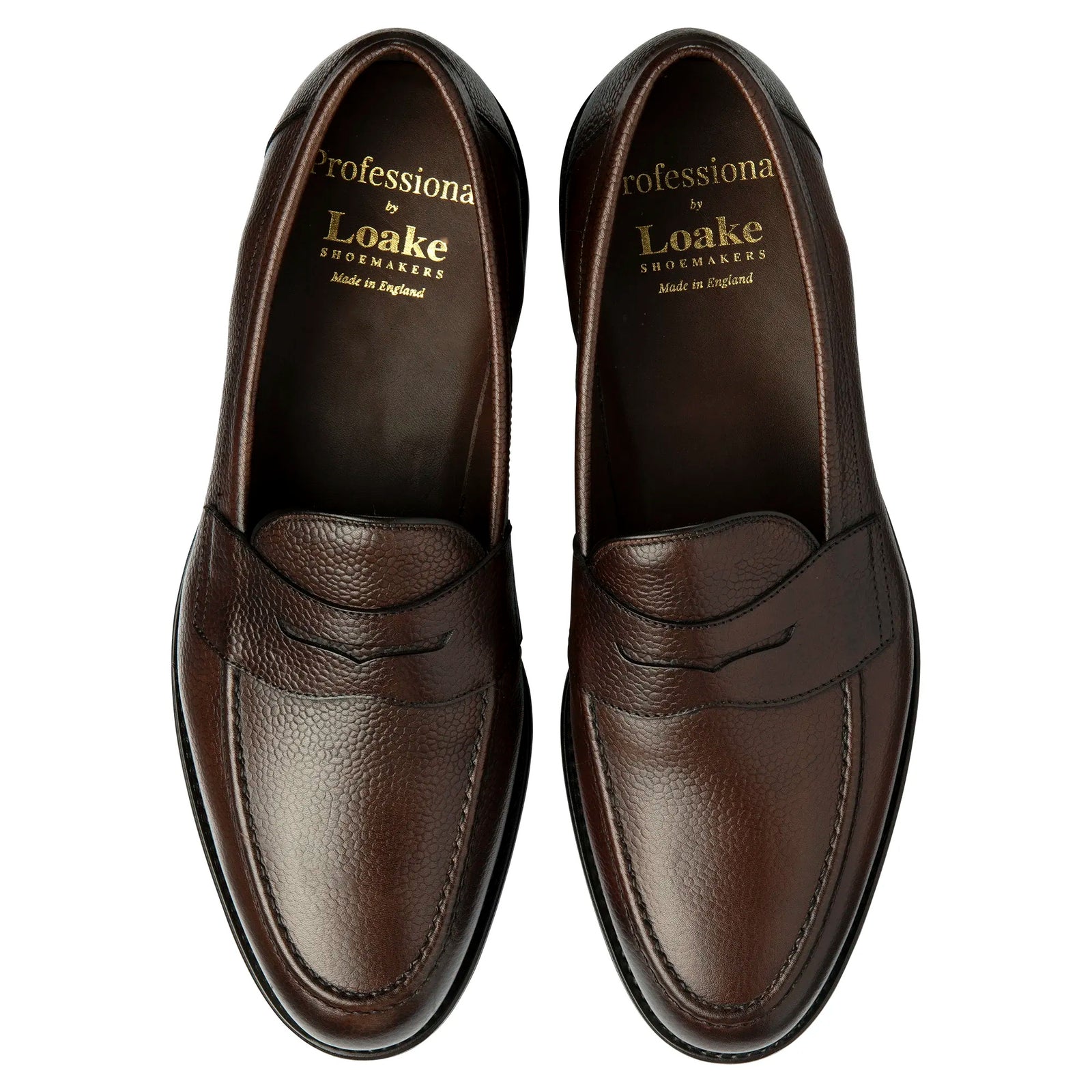 Imperial Penny Loafer Grain-Loake-Conrad Hasselbach Shoes & Garment