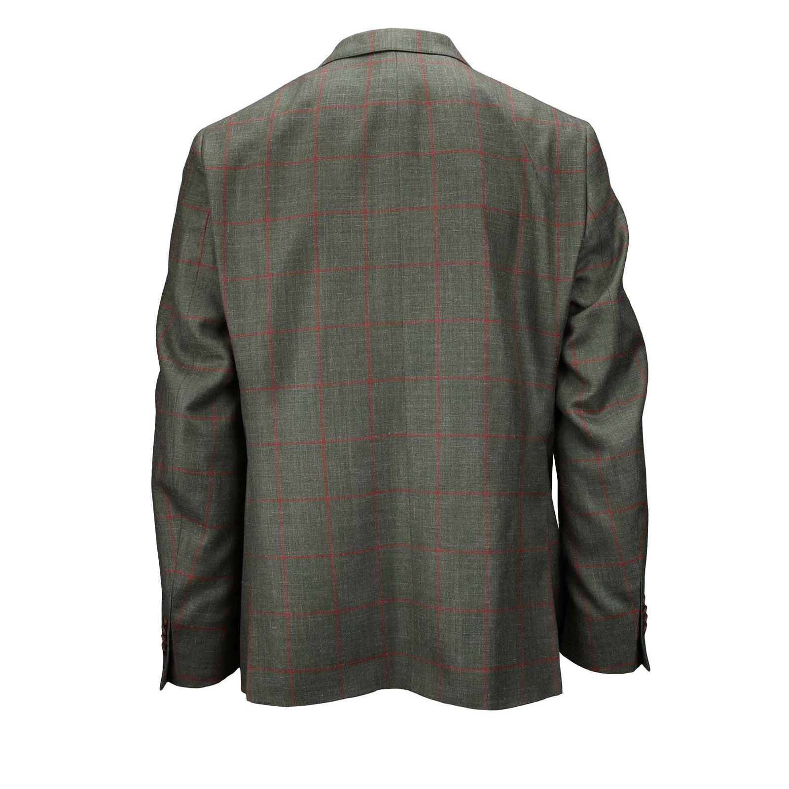 Kariertes Jackett mit Seide und Leinen-Sheppard & Jones-Conrad Hasselbach Shoes & Garment