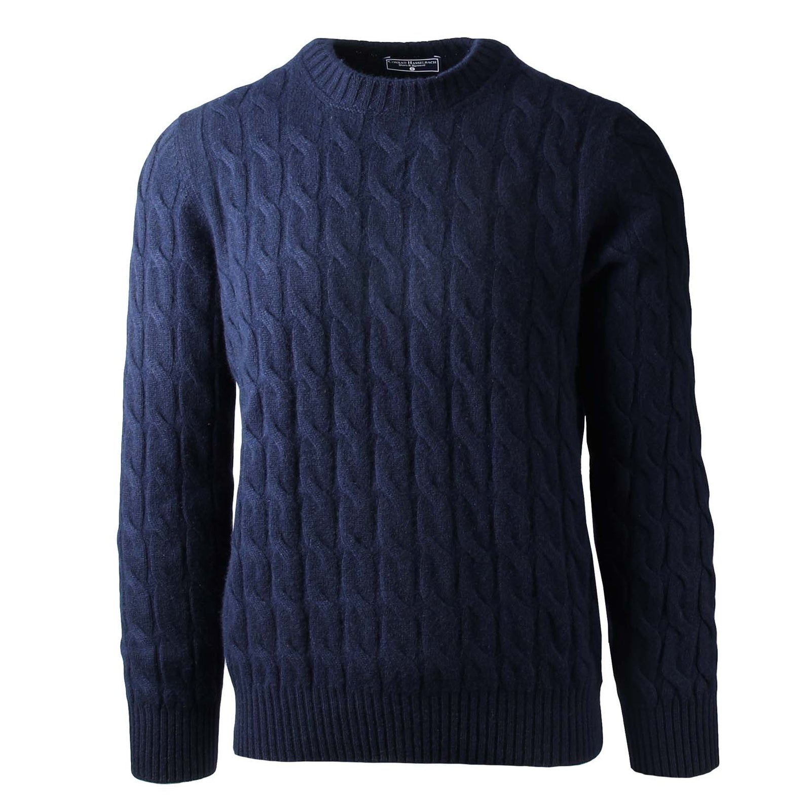 Kaschmirpullover mit Zopfmuster-C.H.-Conrad Hasselbach Shoes & Garment