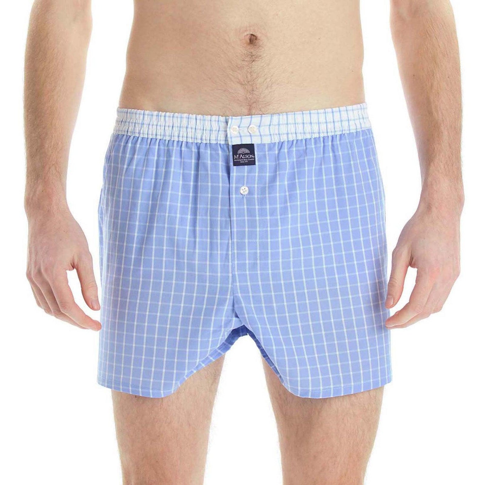 Klassische Boxershorts - Kariert-Mc Alson-Conrad Hasselbach Shoes & Garment