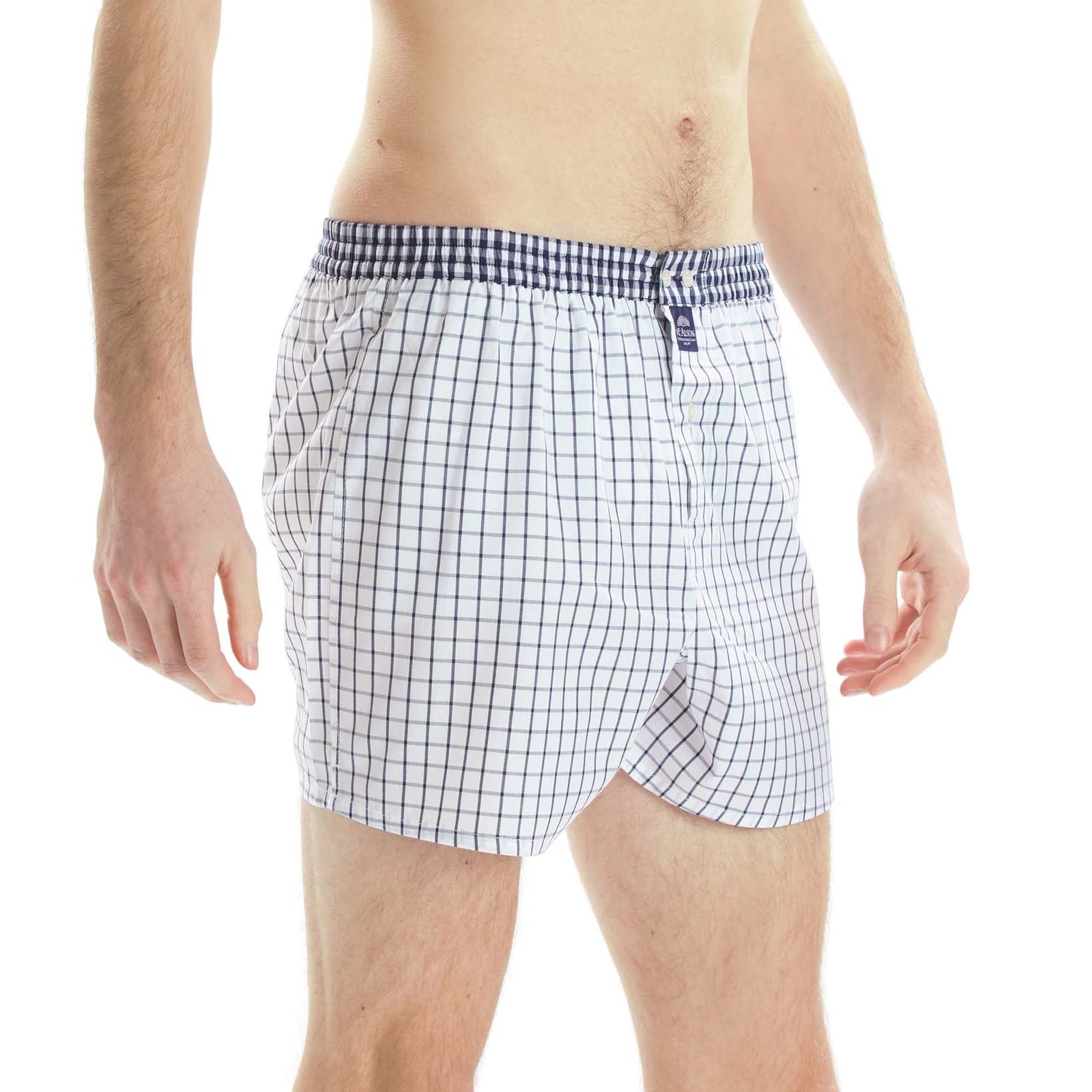 Klassische Boxershorts - Kariert-Mc Alson-Conrad Hasselbach Shoes & Garment
