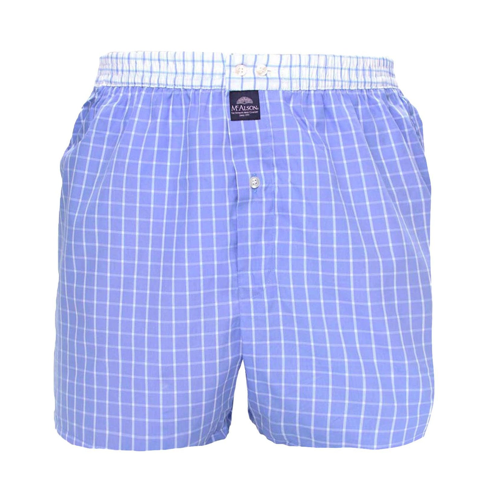 Klassische Boxershorts - Kariert-Mc Alson-Conrad Hasselbach Shoes & Garment