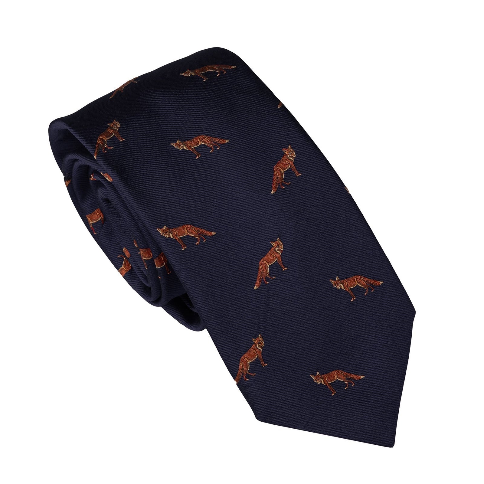 Krawatte mit Jagdmotiv - Fuchs-C.H.-Conrad Hasselbach Shoes & Garment