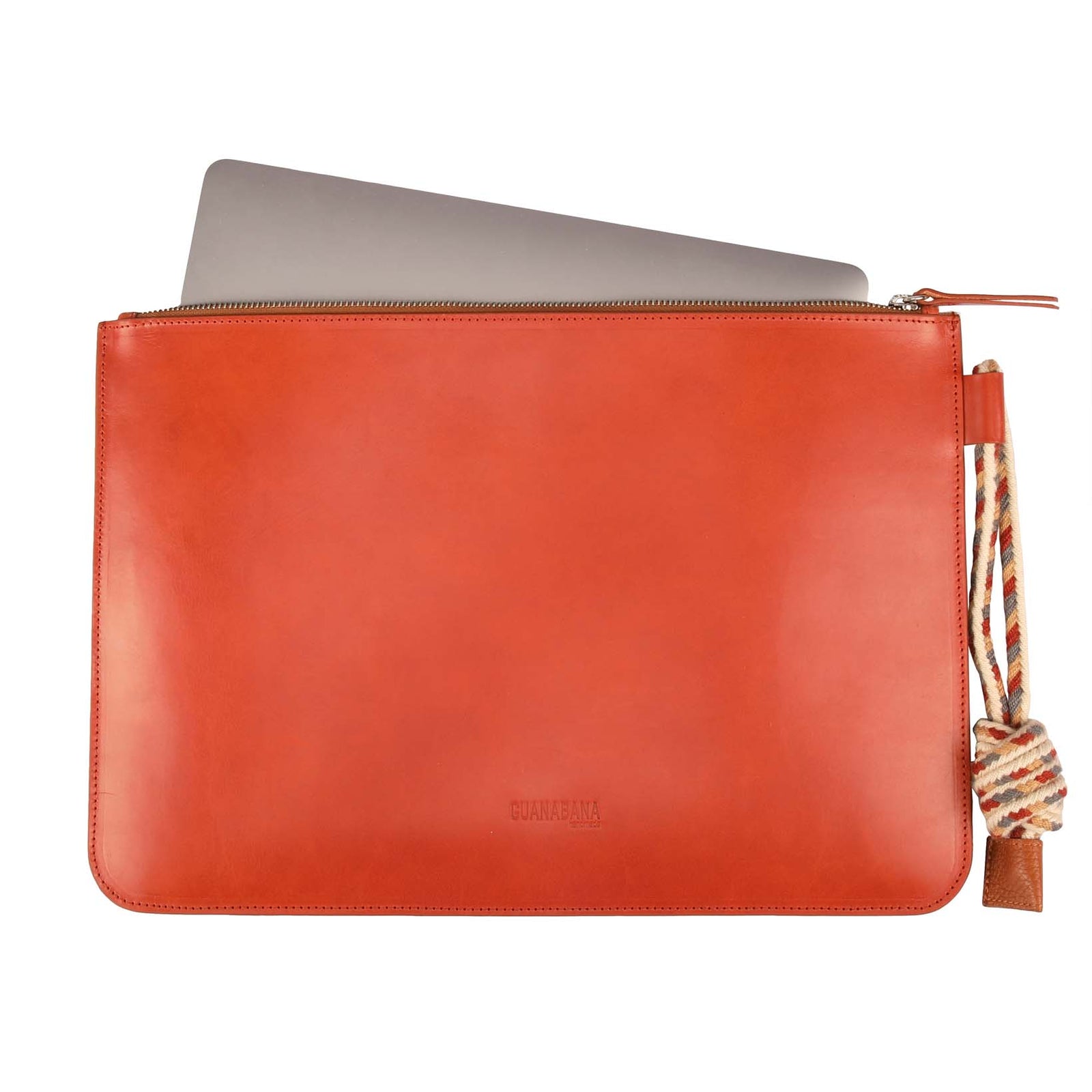 Leather Laptop Sleeve-Guanabana-Conrad Hasselbach Shoes & Garment