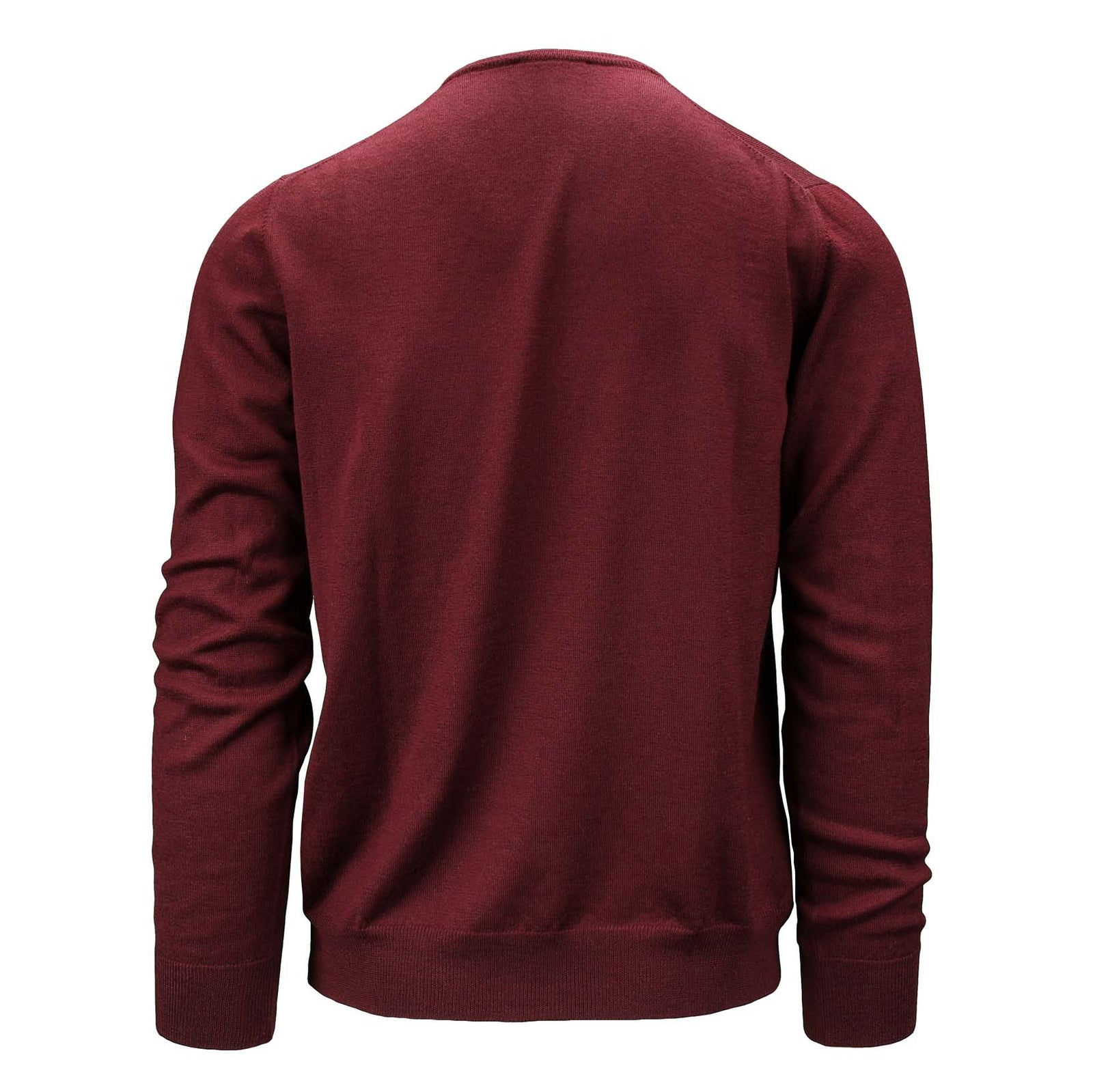 Leichter Schurwollpullover mit V-Ausschnitt-C.H.-Conrad Hasselbach Shoes & Garment