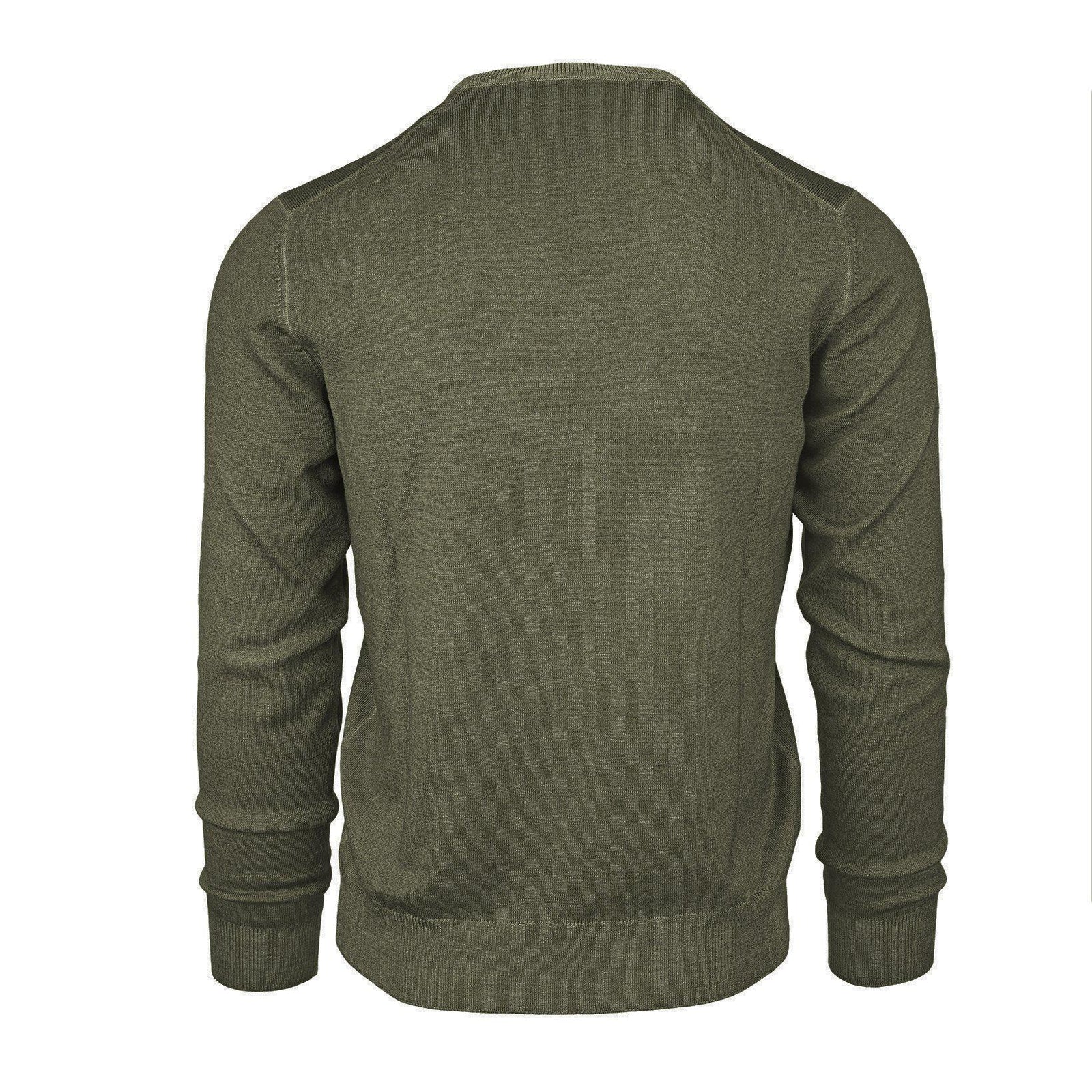 Leichter Schurwollpullover mit V-Ausschnitt-C.H.-Conrad Hasselbach Shoes & Garment