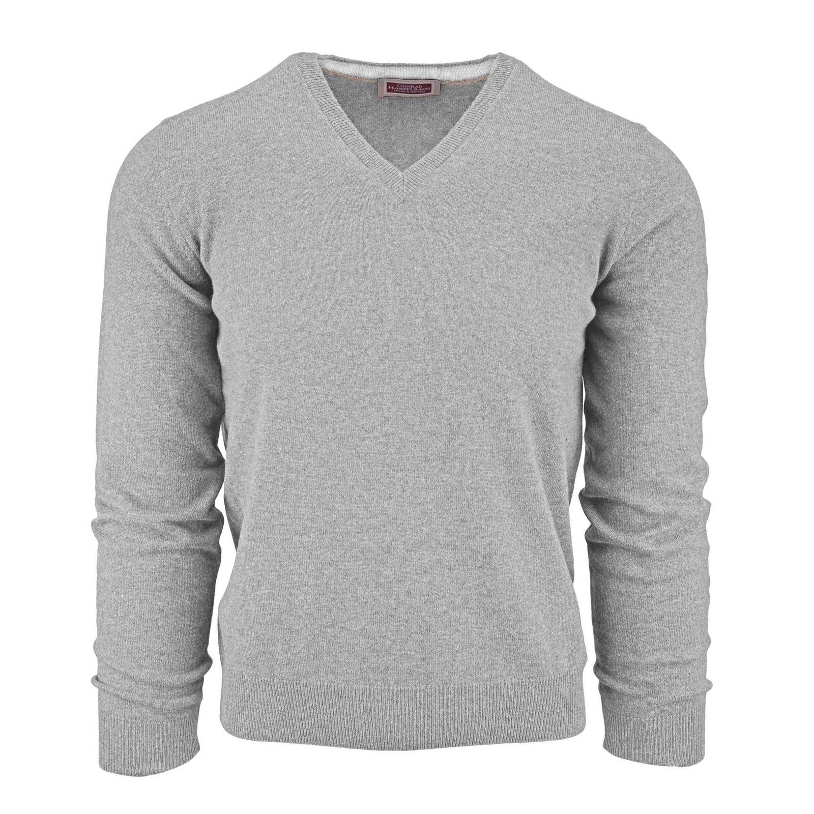 Leichter Schurwollpullover mit V-Ausschnitt-C.H.-Conrad Hasselbach Shoes & Garment
