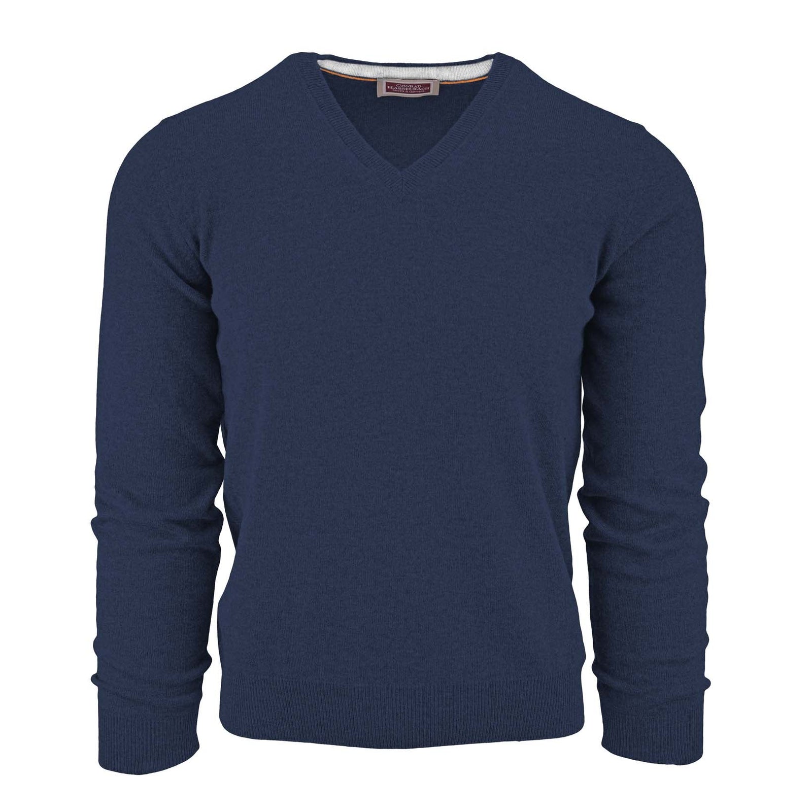 Leichter Schurwollpullover mit V-Ausschnitt-C.H.-Conrad Hasselbach Shoes & Garment