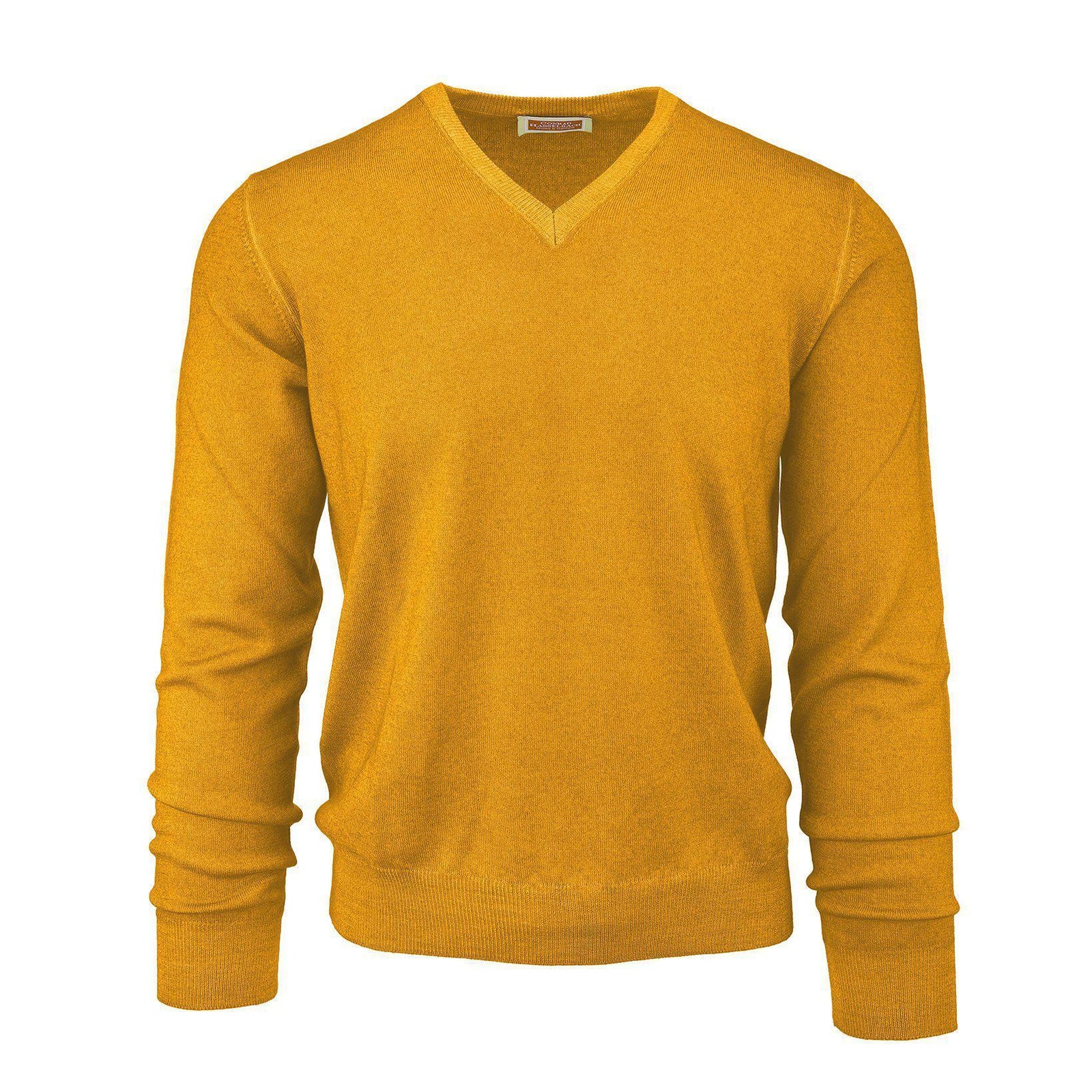 Leichter Schurwollpullover mit V-Ausschnitt-C.H.-Conrad Hasselbach Shoes & Garment