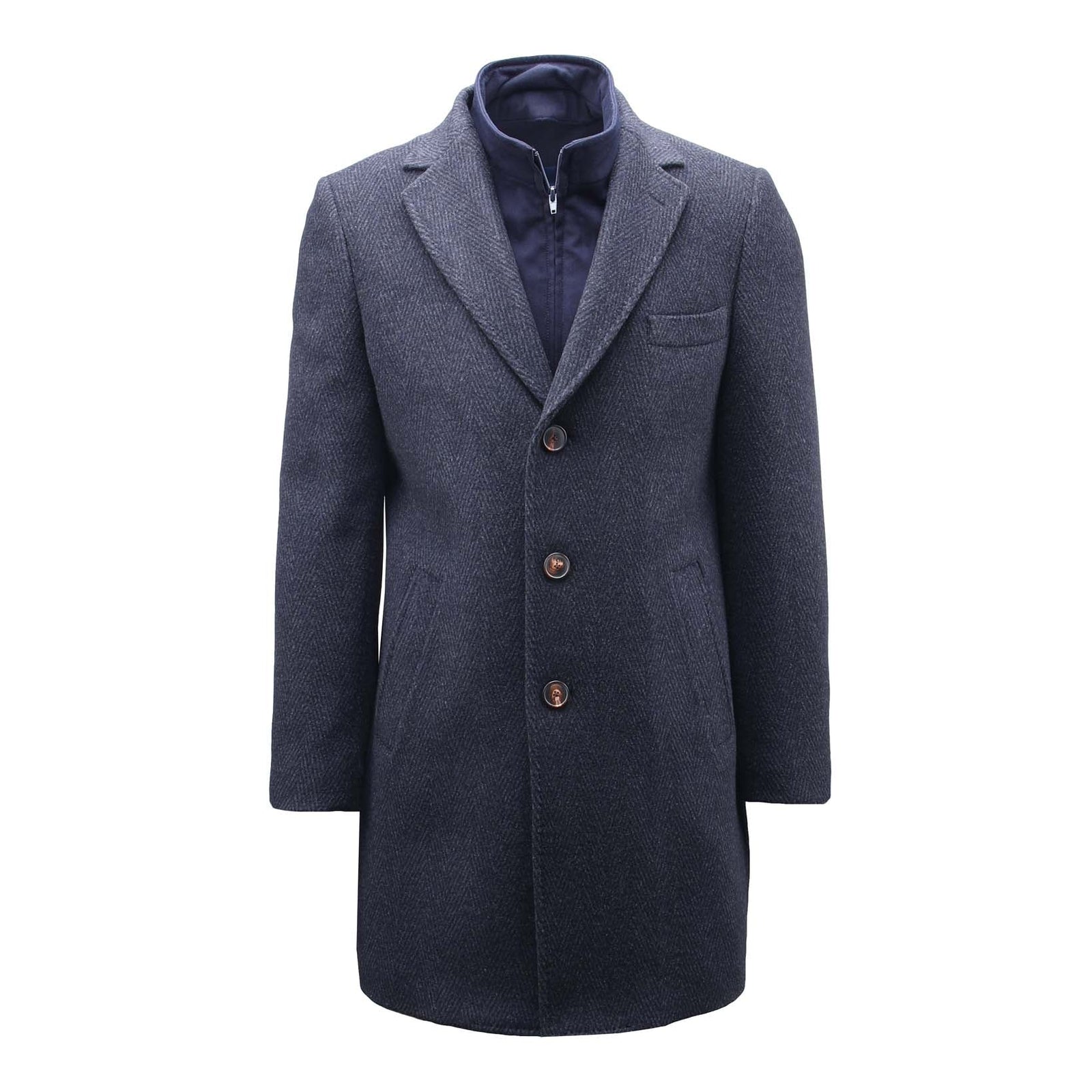 Mantel Fischgrat-Hazel & Brook-Conrad Hasselbach Shoes & Garment