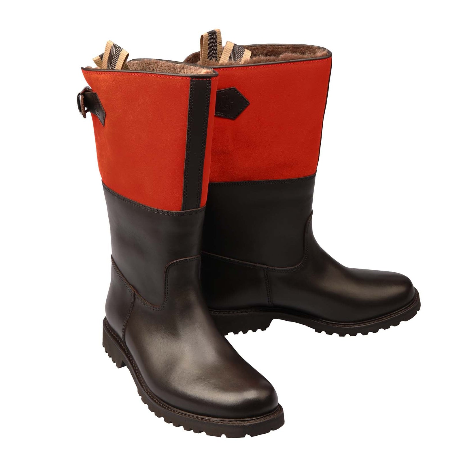 Maronibraterin Juchten-Veloursleder-Ludwig Reiter-Conrad Hasselbach Shoes & Garment