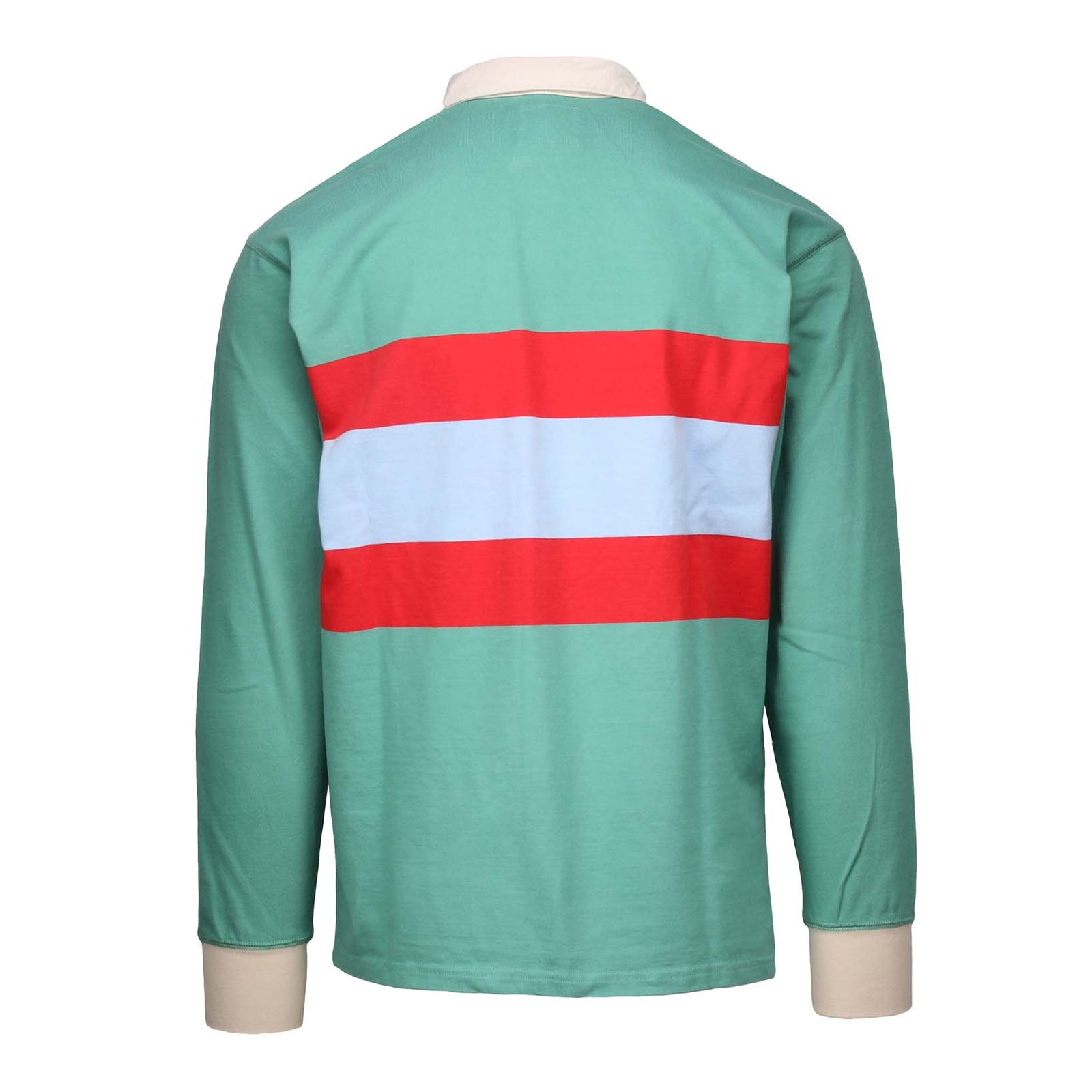 Middle Stripe Rugby Shirt-Drake's-Conrad Hasselbach Shoes & Garment