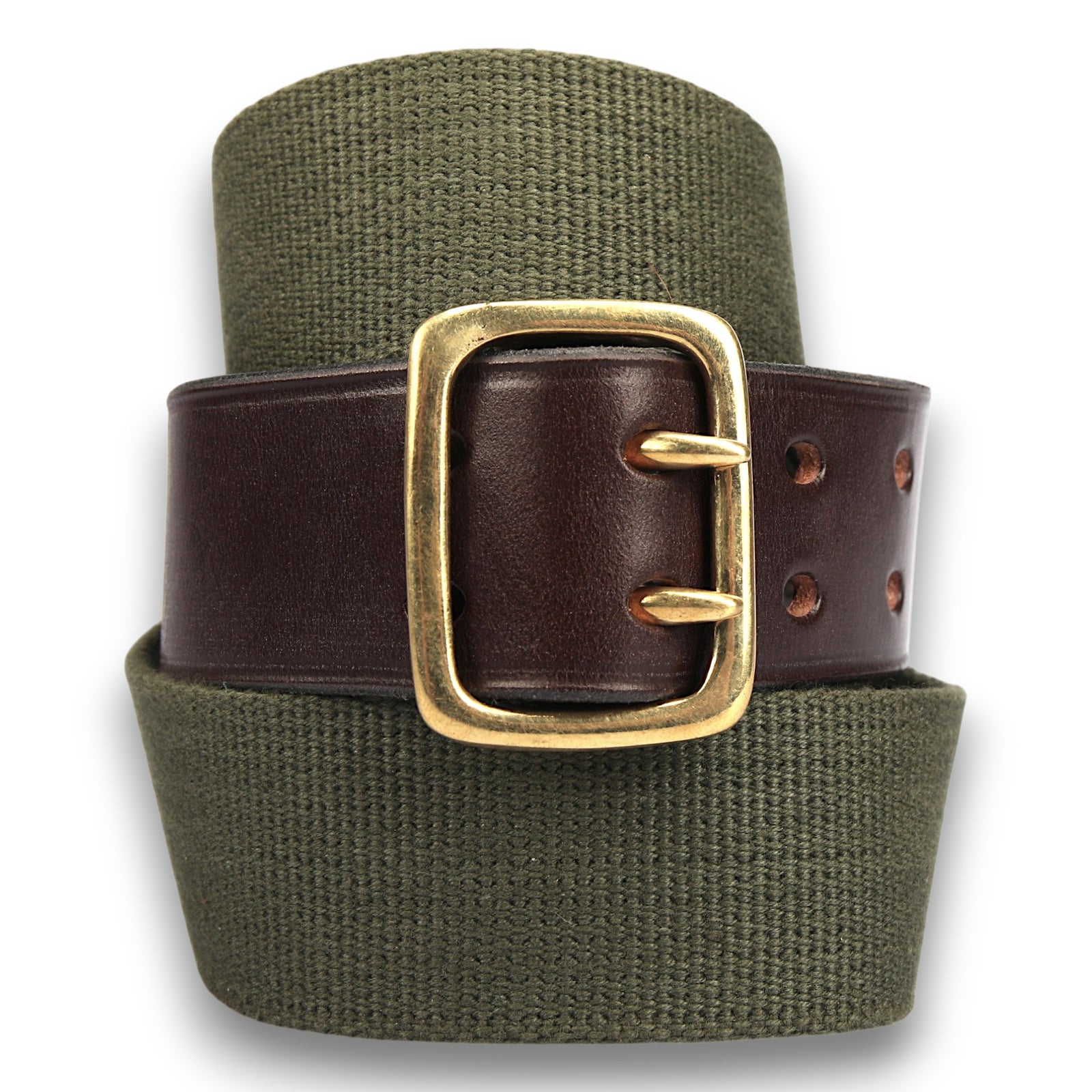 Military Bredon Belt - Brass-Martin Faizey-Conrad Hasselbach Shoes & Garment