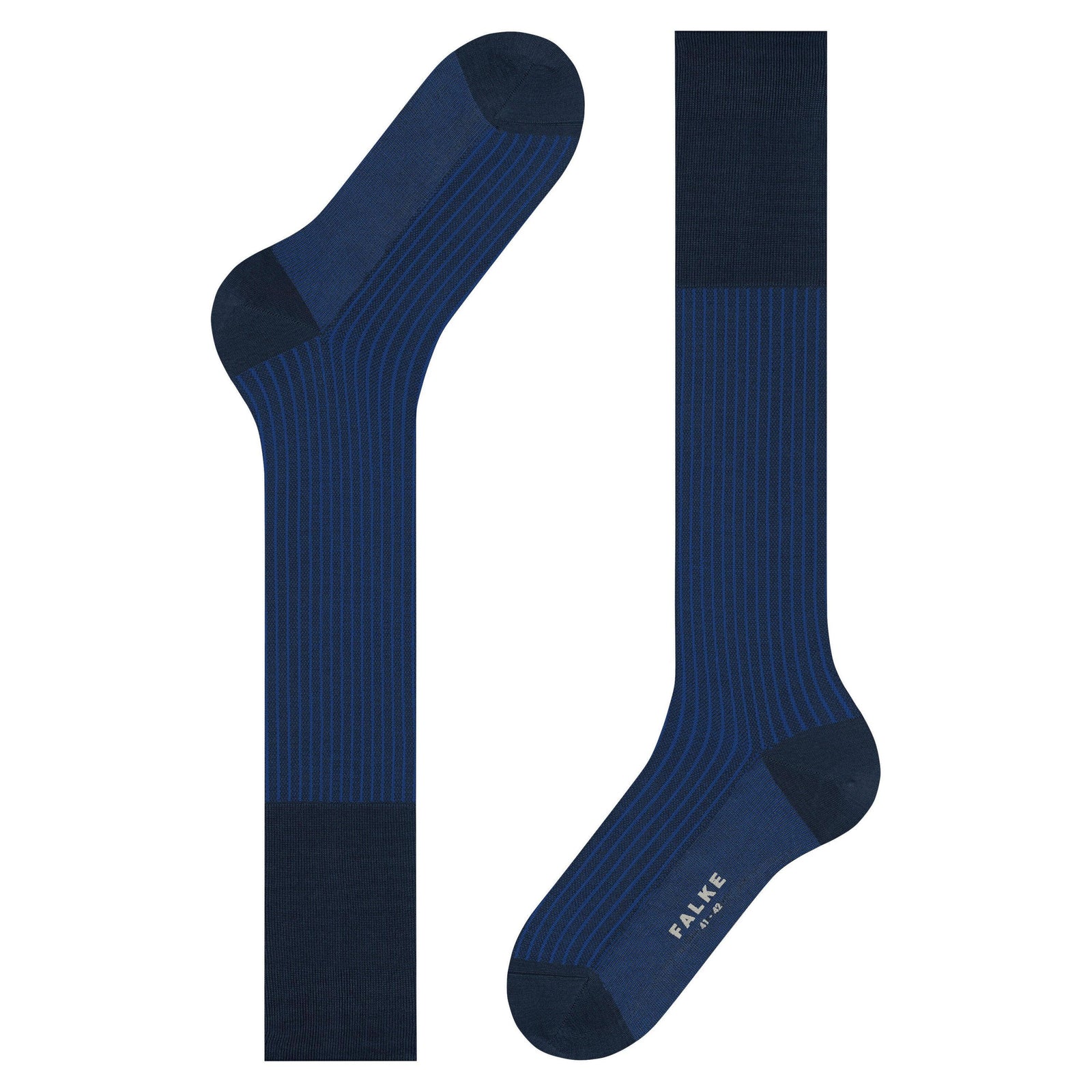 Oxford Stripe Herren Kniestrümpfe-Falke-Conrad Hasselbach Shoes & Garment