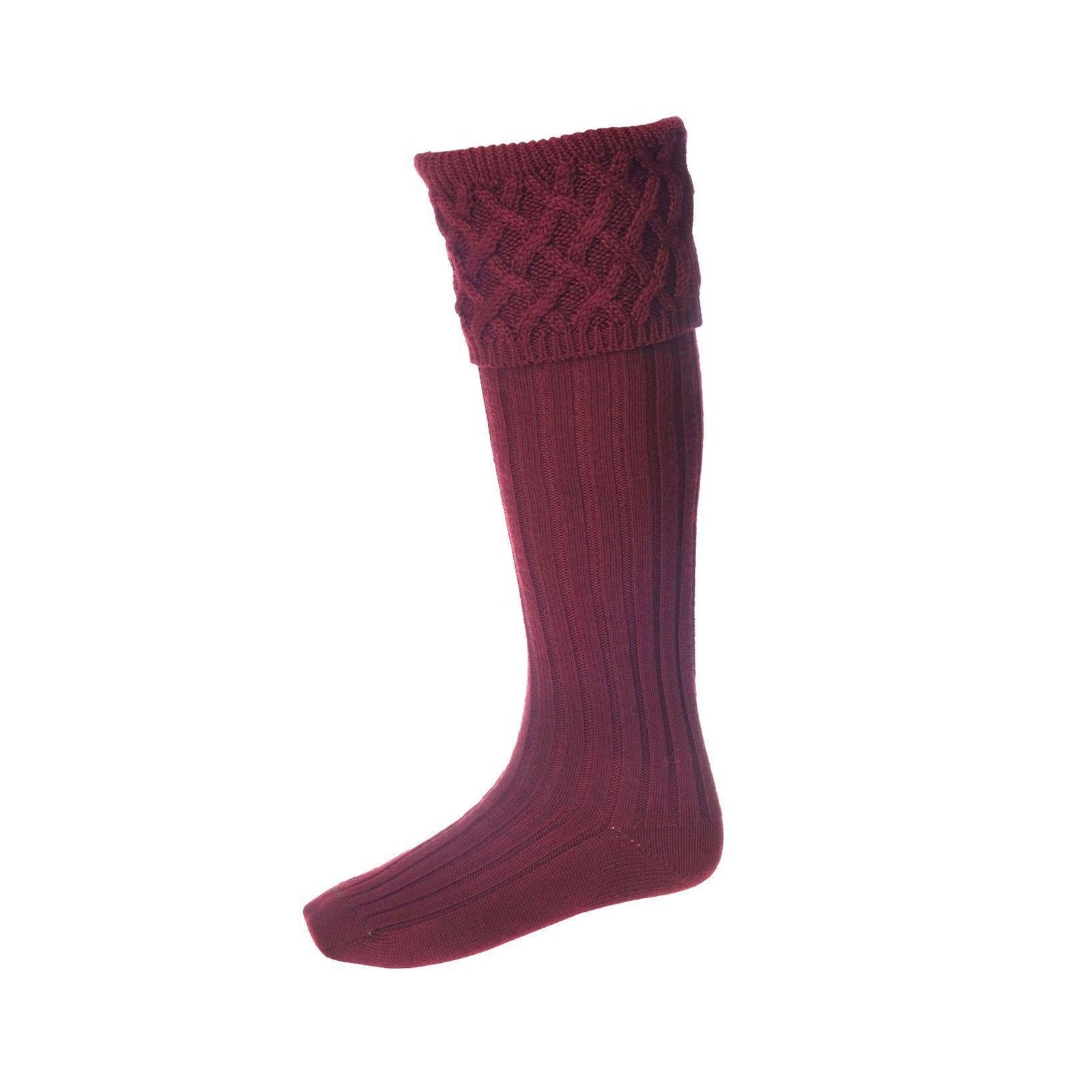 Rannoch Long Sock-House of Cheviot-Conrad Hasselbach Shoes & Garment