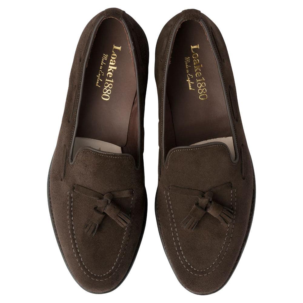 Russell Tassel Loafer Suede-Loake-Conrad Hasselbach Shoes & Garment