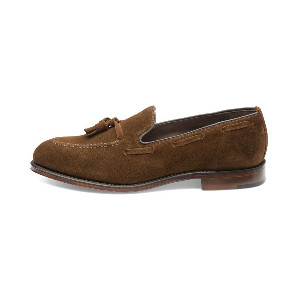 Russell Tassel Loafer Suede-Loake-Conrad Hasselbach Shoes & Garment