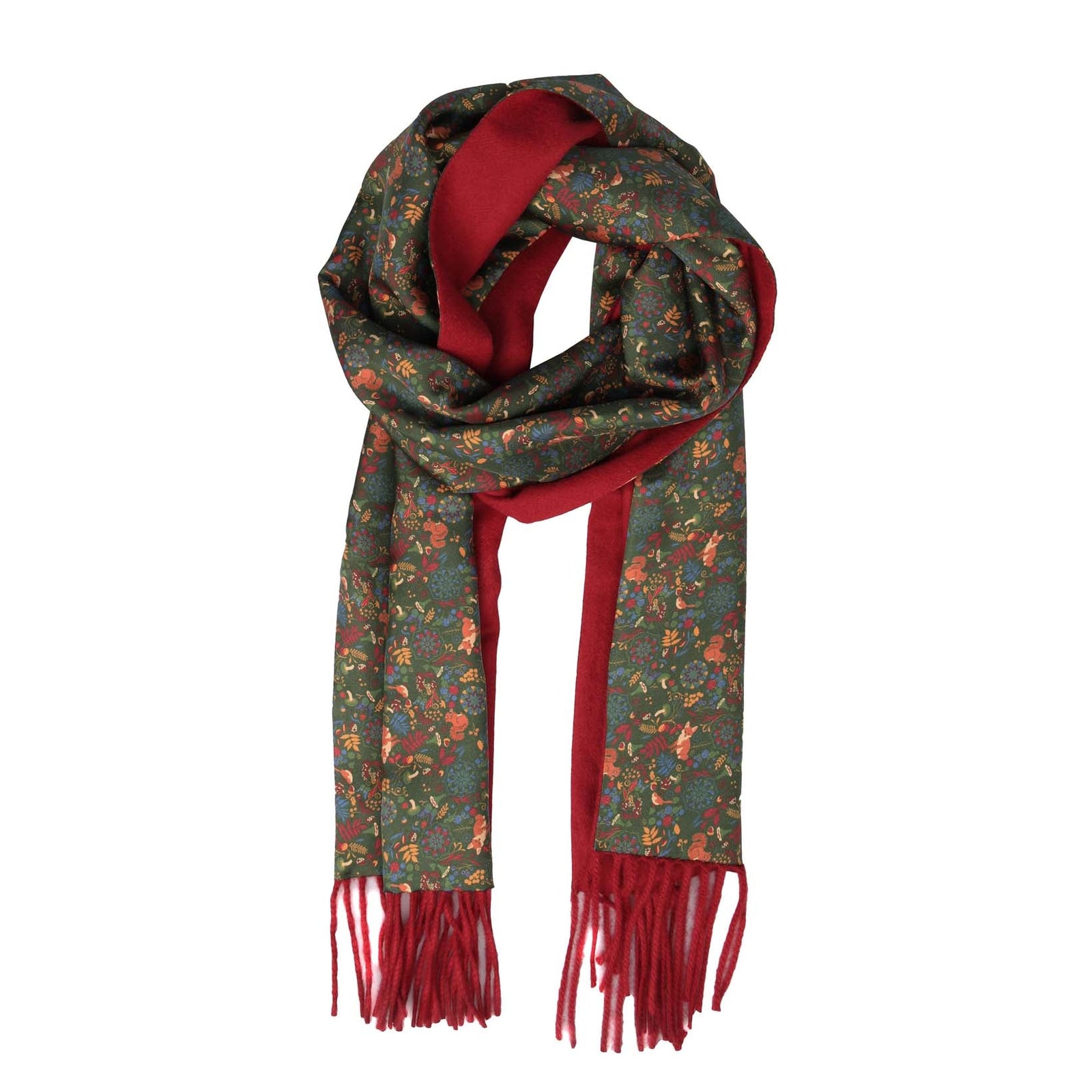 Schal mit Jagdmotiv-Conrad Hasselbach-Conrad Hasselbach Shoes & Garment