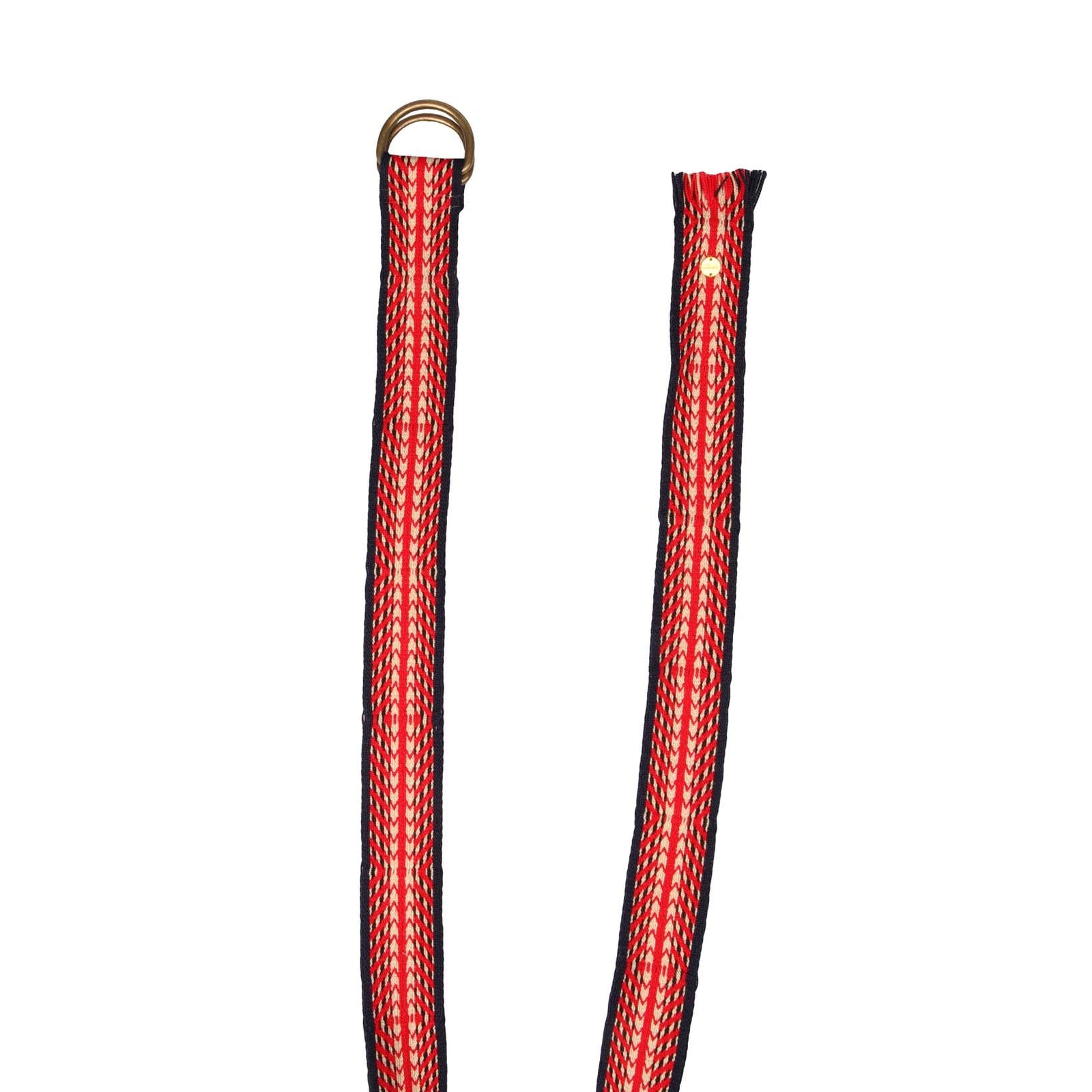 Stoffgürtel mit Rundschnalle-Guanabana-Conrad Hasselbach Shoes & Garment