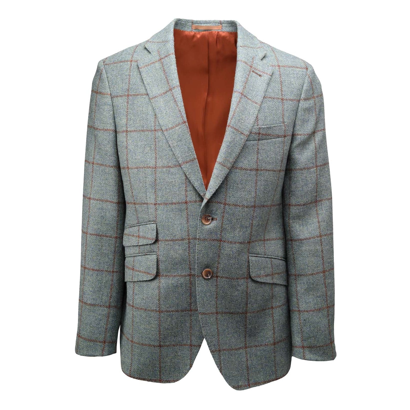 Woll-Jackett mit Überkaro-Sheppard & Jones-Conrad Hasselbach Shoes & Garment