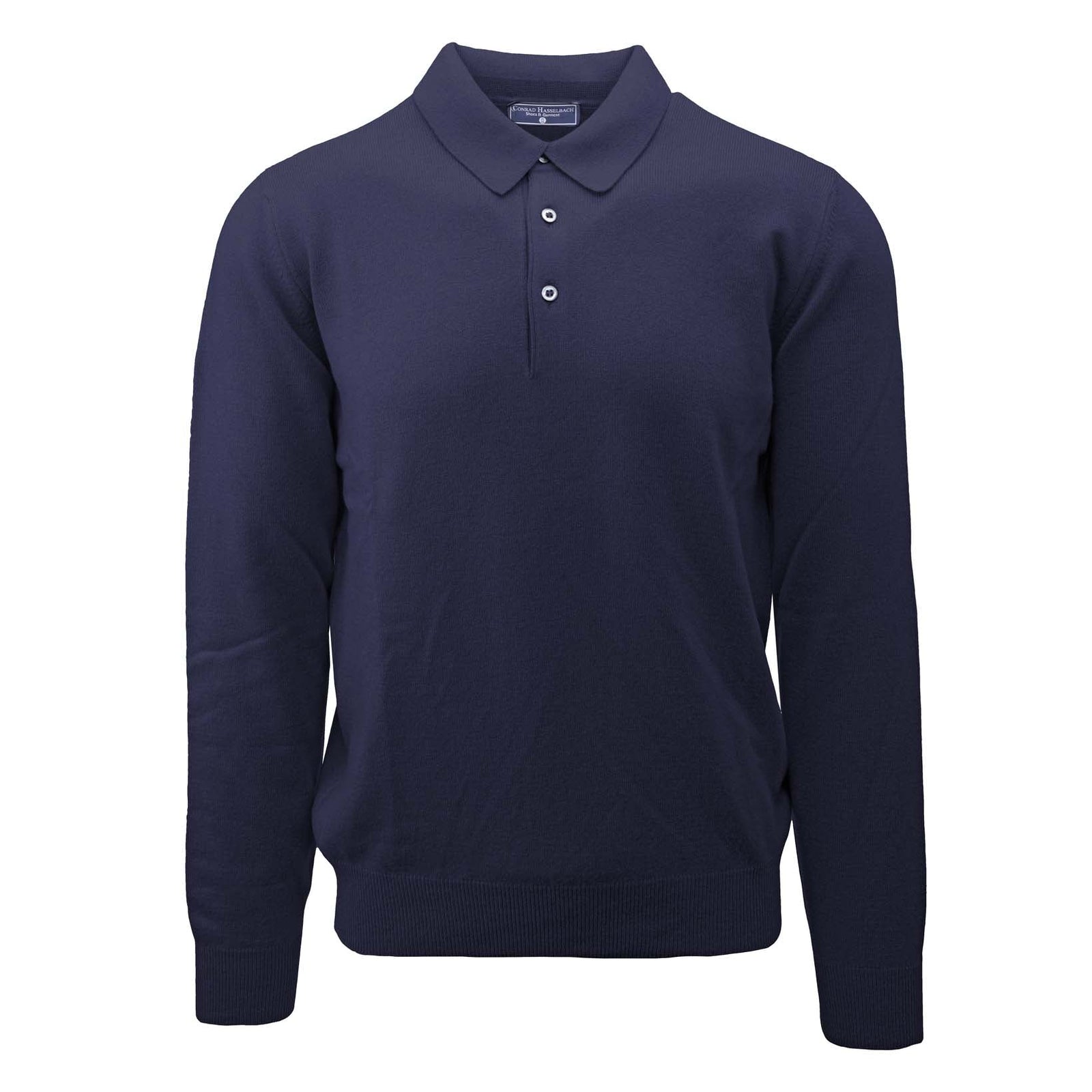 Woll-Kaschmir Polo Langarm-C.H.-Conrad Hasselbach Shoes & Garment