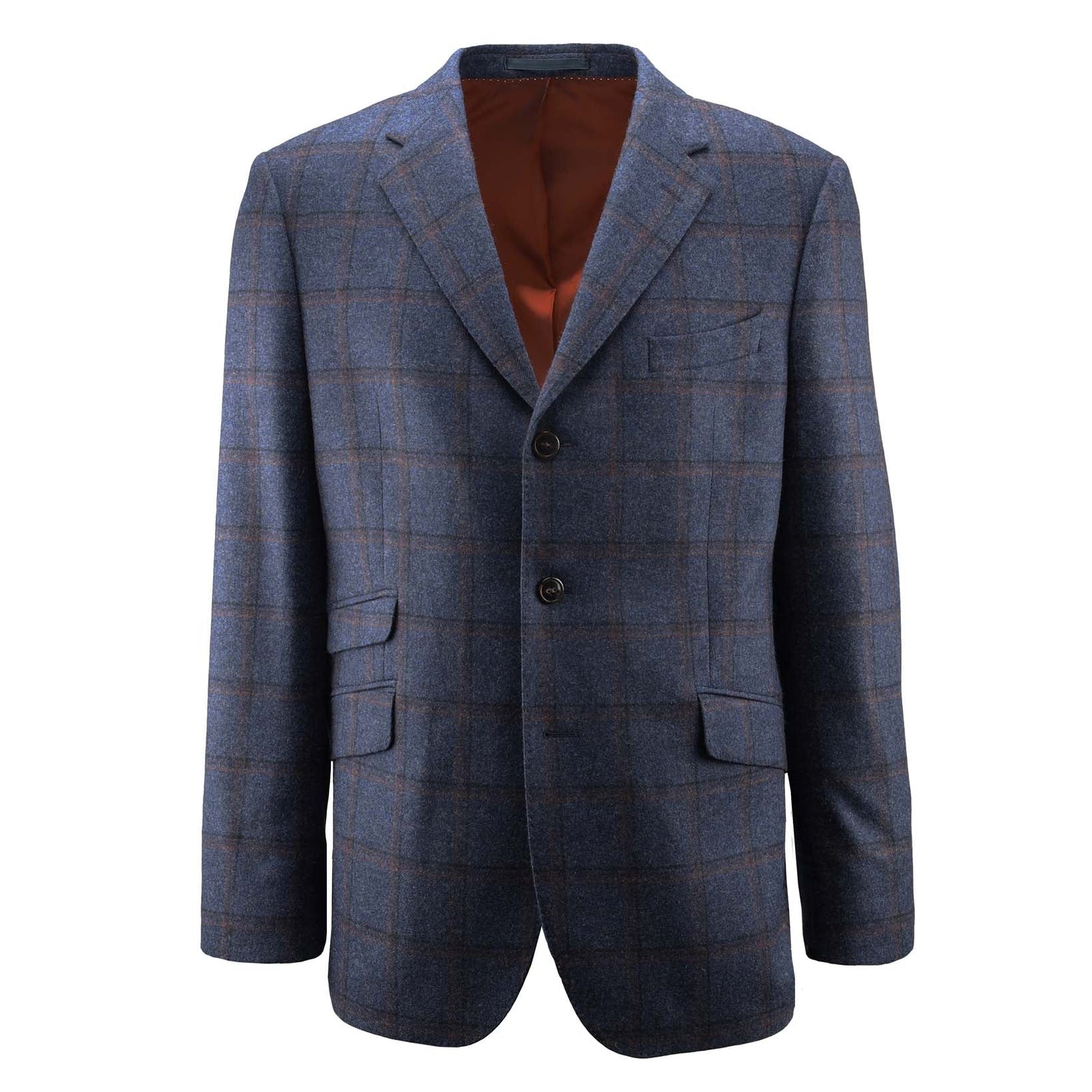 Wolljackett mit Überkaro-Conrad Hasselbach-Conrad Hasselbach Shoes & Garment