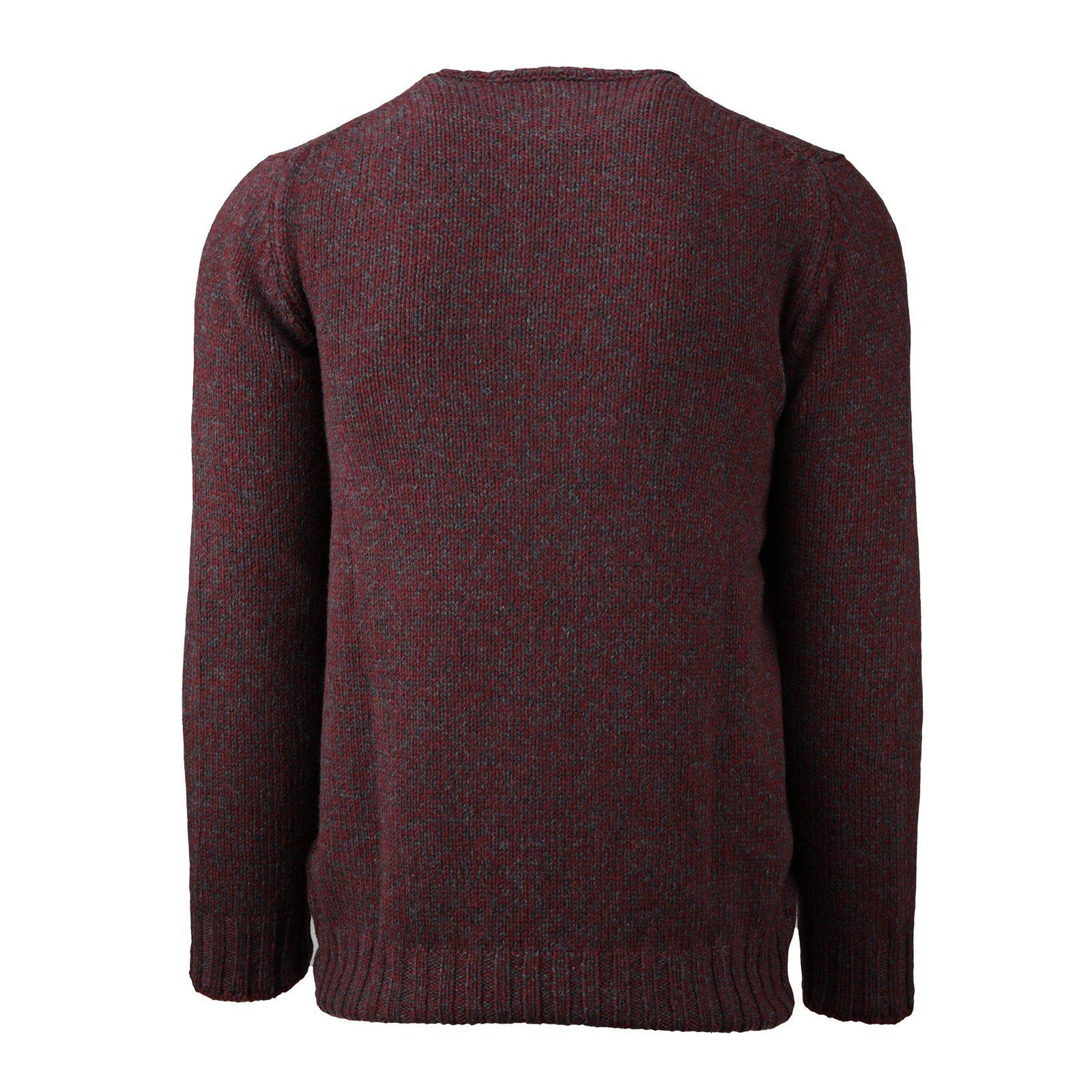Wollpullover Rundhals Melange-Gran Sasso-Conrad Hasselbach Shoes & Garment