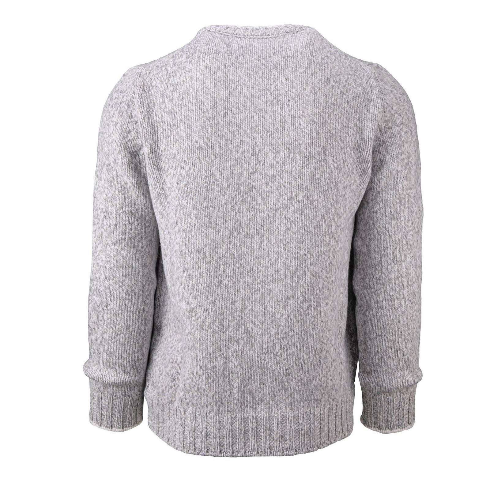 Wollpullover Rundhals Melange-Gran Sasso-Conrad Hasselbach Shoes & Garment