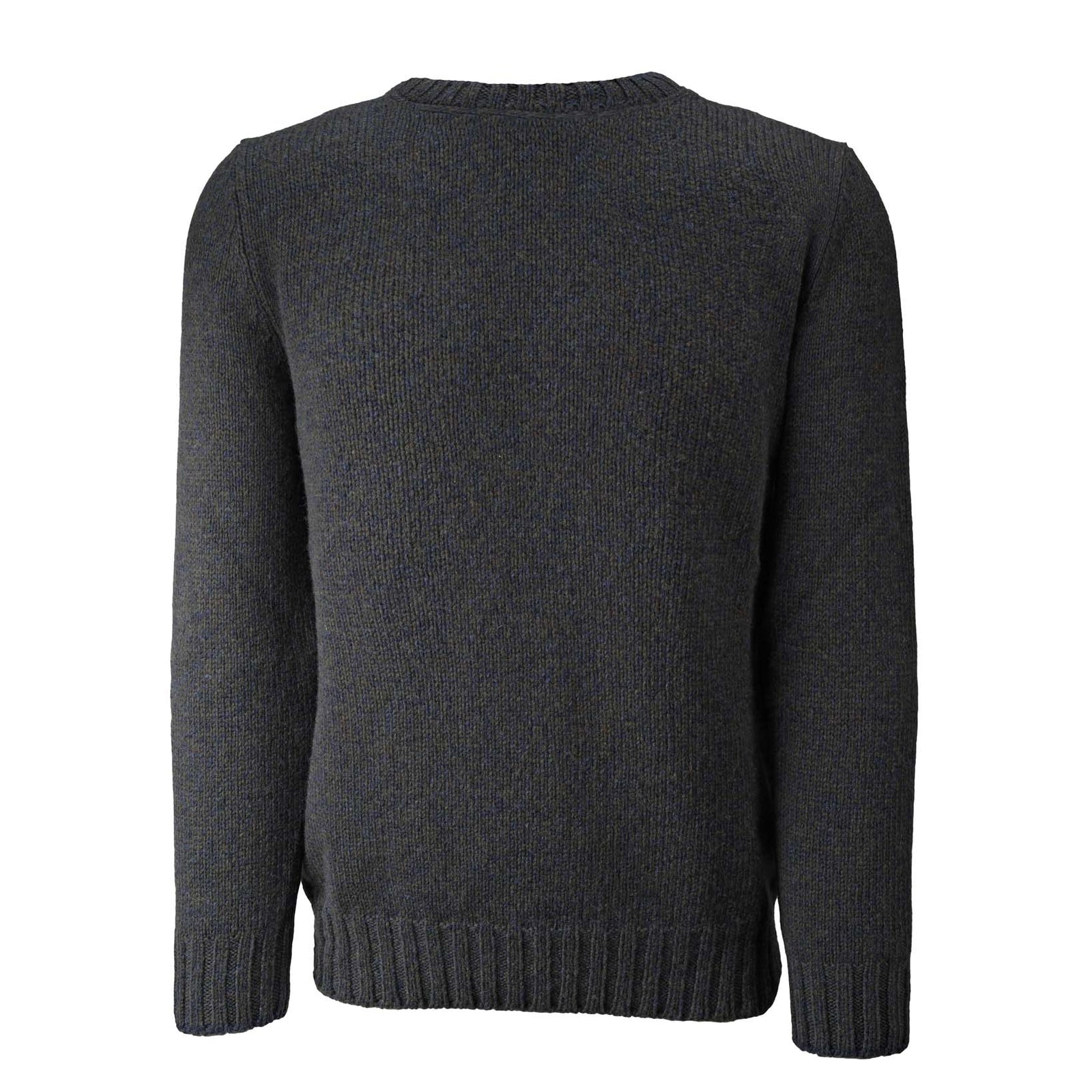 Wollpullover Rundhals Melange-Gran Sasso-Conrad Hasselbach Shoes & Garment