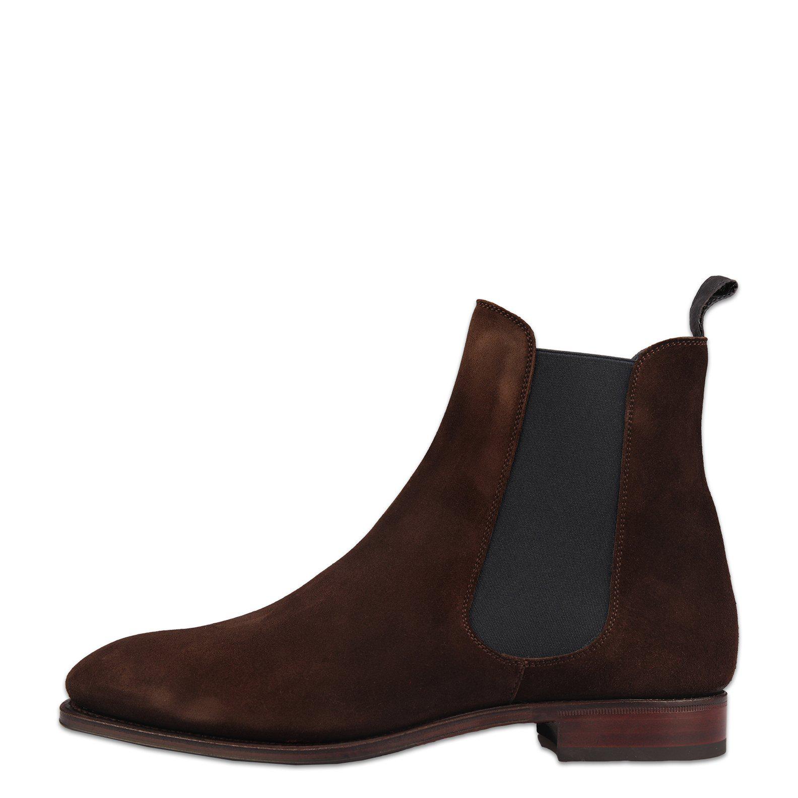Chelsea Boot Hills - Suede-Carmina-Conrad Hasselbach Shoes & Garment