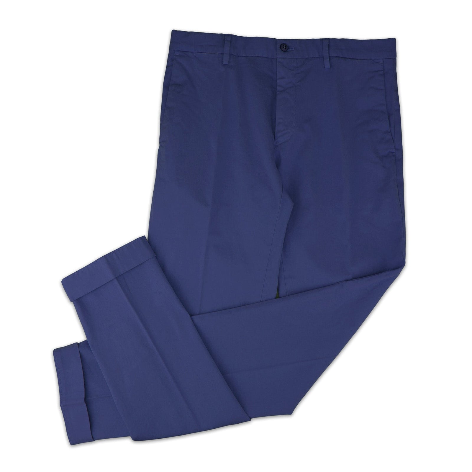 Chino-Hose für Herren aus Stretch-Satin regulär New York-Mason's-Conrad Hasselbach Shoes & Garment