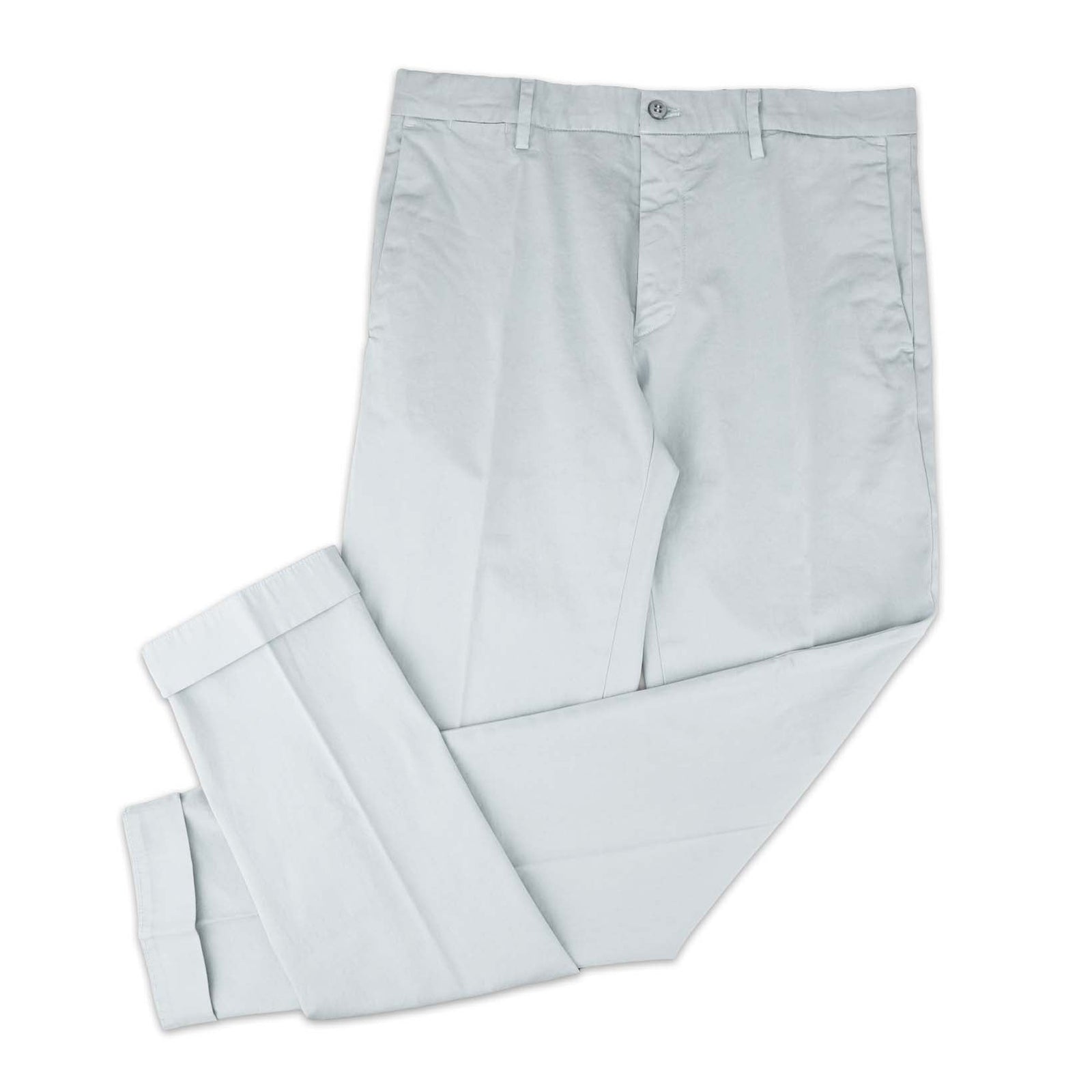 Chino-Hose für Herren aus Stretch-Satin regulär New York-Mason's-Conrad Hasselbach Shoes & Garment