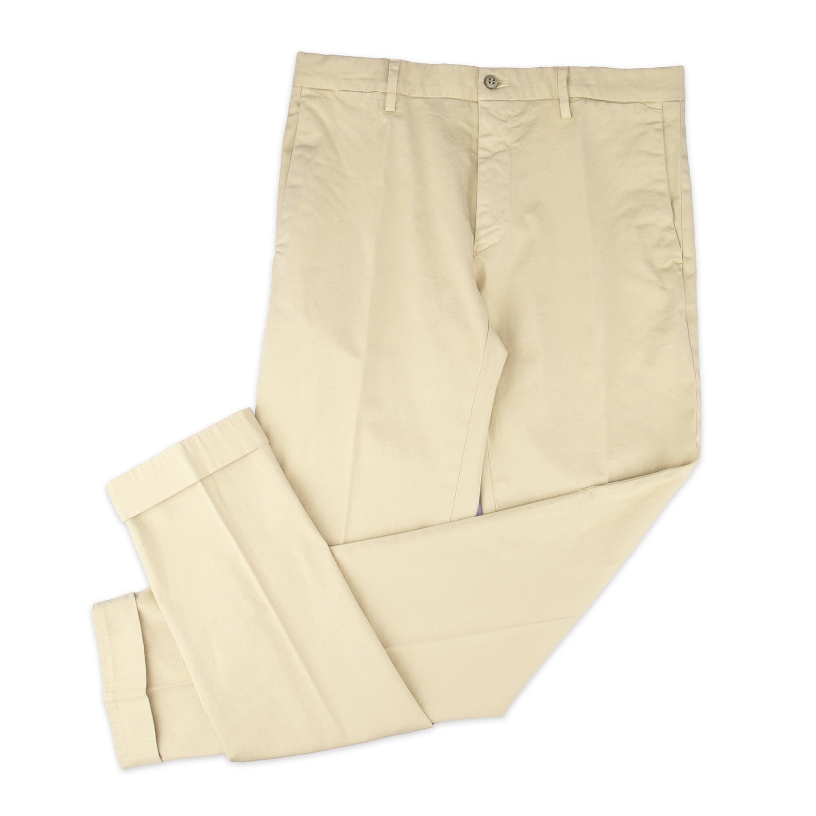 Chino-Hose für Herren aus Stretch-Satin regulär New York-Mason's-Conrad Hasselbach Shoes & Garment