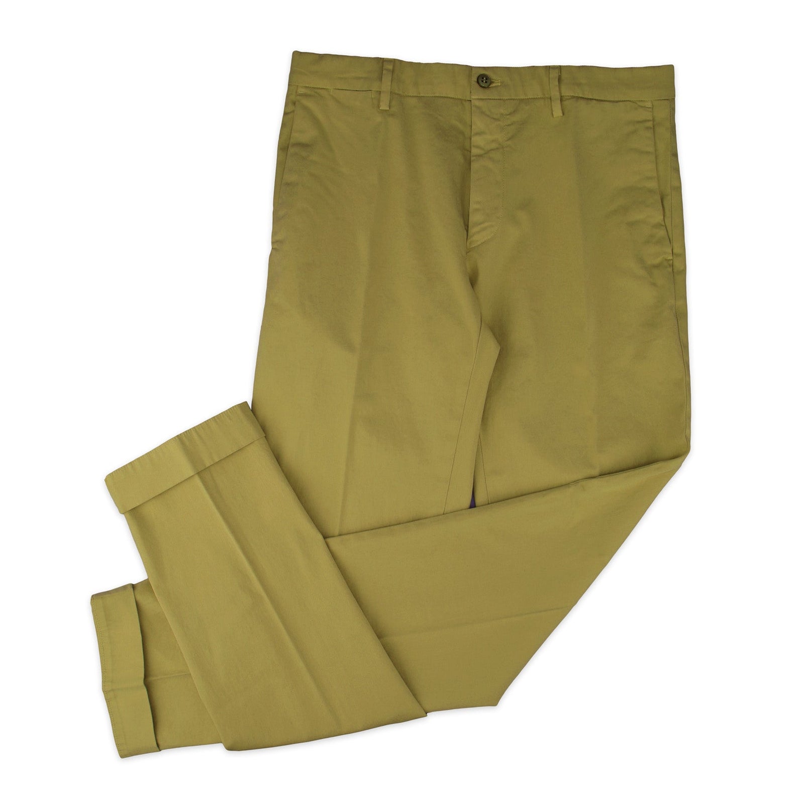 Chino-Hose für Herren aus Stretch-Satin regulär New York-Mason's-Conrad Hasselbach Shoes & Garment