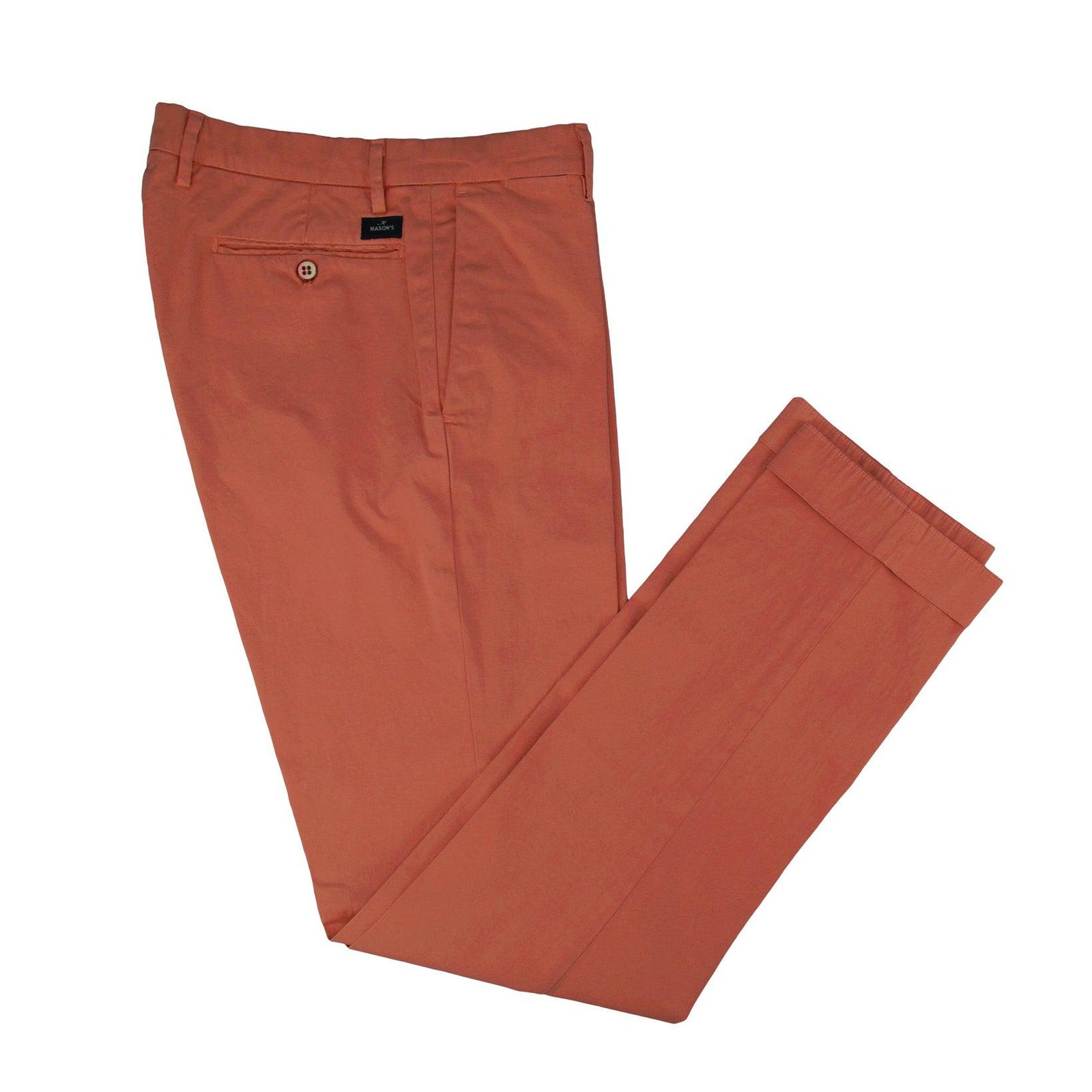 Chino-Hose für Herren aus Stretch-Satin regulär New York-Mason's-Conrad Hasselbach Shoes & Garment