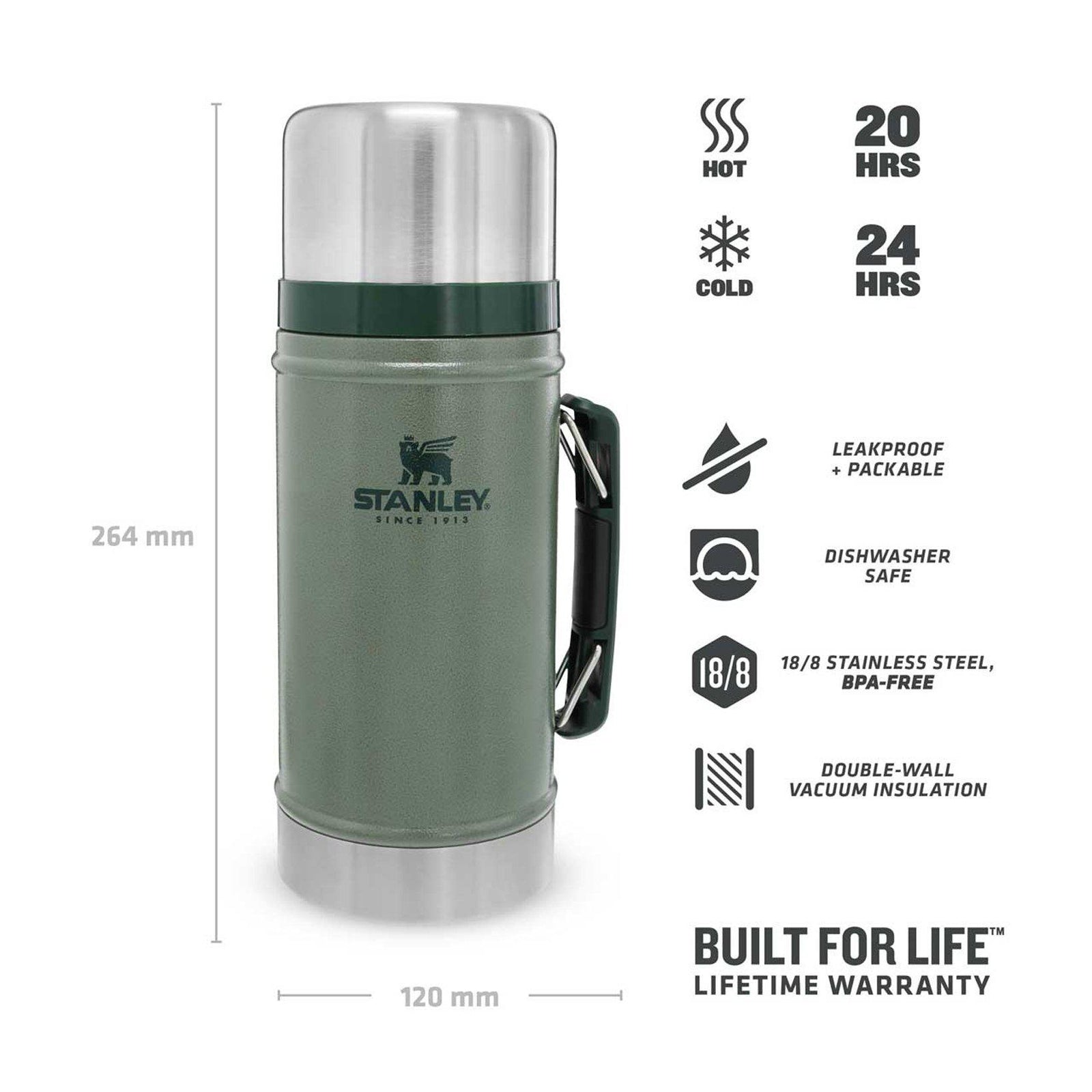 Classic Food Container-Stanley-Conrad Hasselbach Shoes & Garment