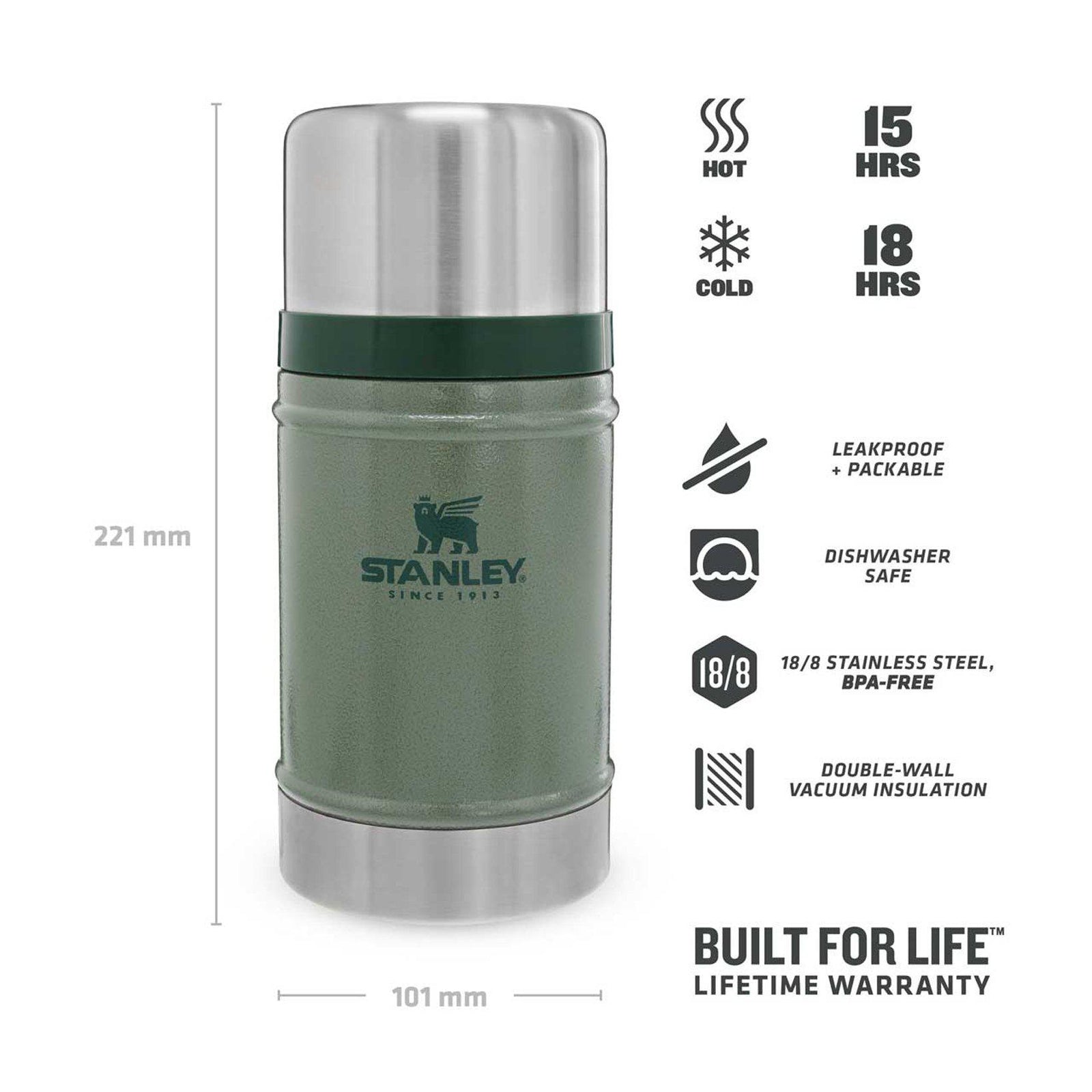 Classic Food Container-Stanley-Conrad Hasselbach Shoes & Garment