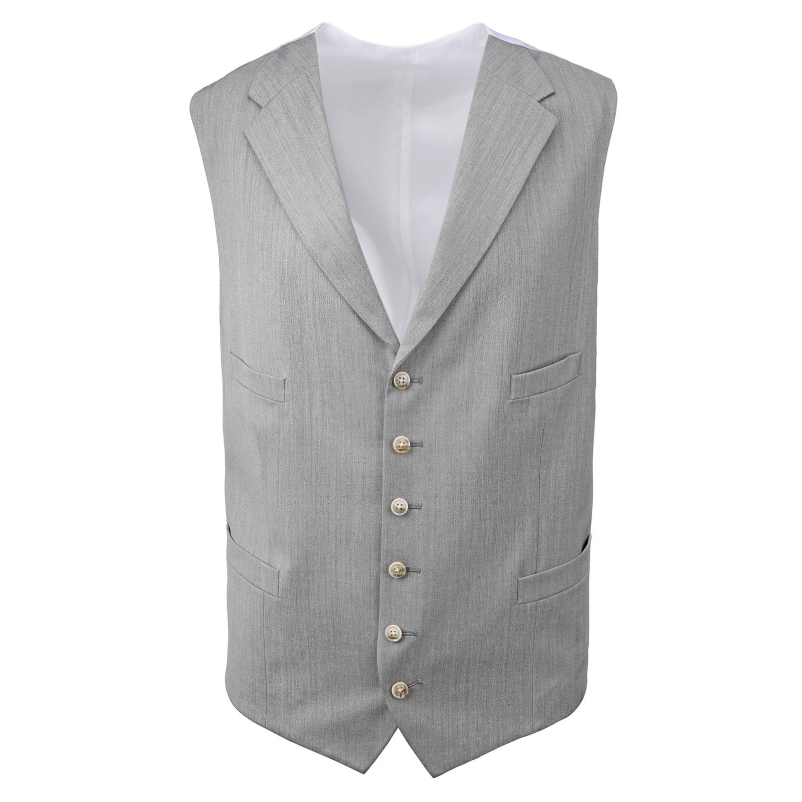 Cutaway-Weste (Einreiher)-C.H.-Conrad Hasselbach Shoes & Garment